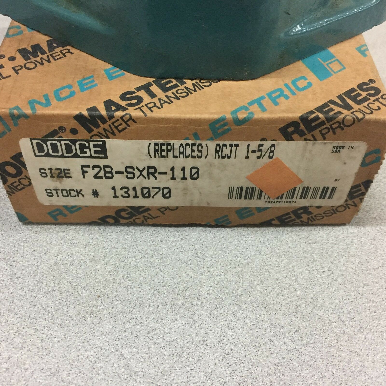 NEW IN BOX 1-5/8 FLANGE BEARING F2B-SXR-110