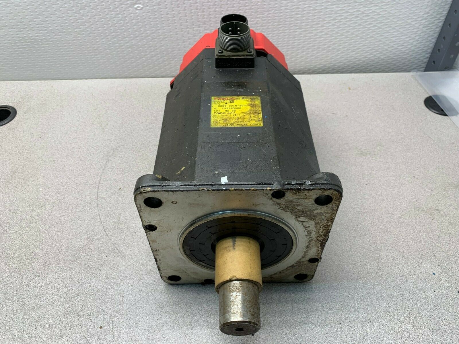 USED FANUC SERVO MOTOR A06B-0315-B072