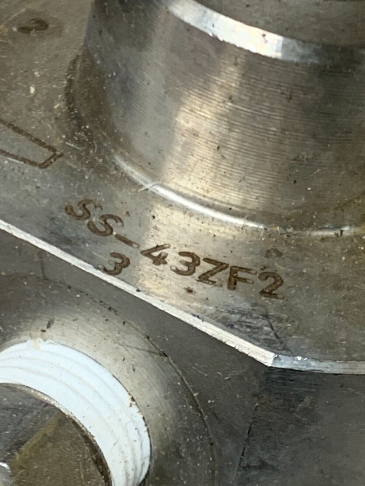 USED WHITEY STAINLESS VALVE SS-43ZF2