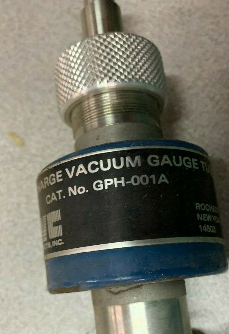 NEW IN BOX CVC PRODUCTS VACUMM GAUGE TUBE GPH-001A