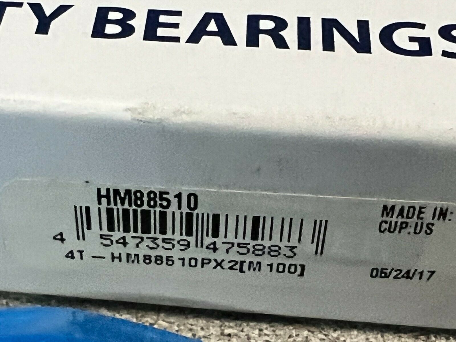 NEW IN BOX NTN BEARING RACE HM88510