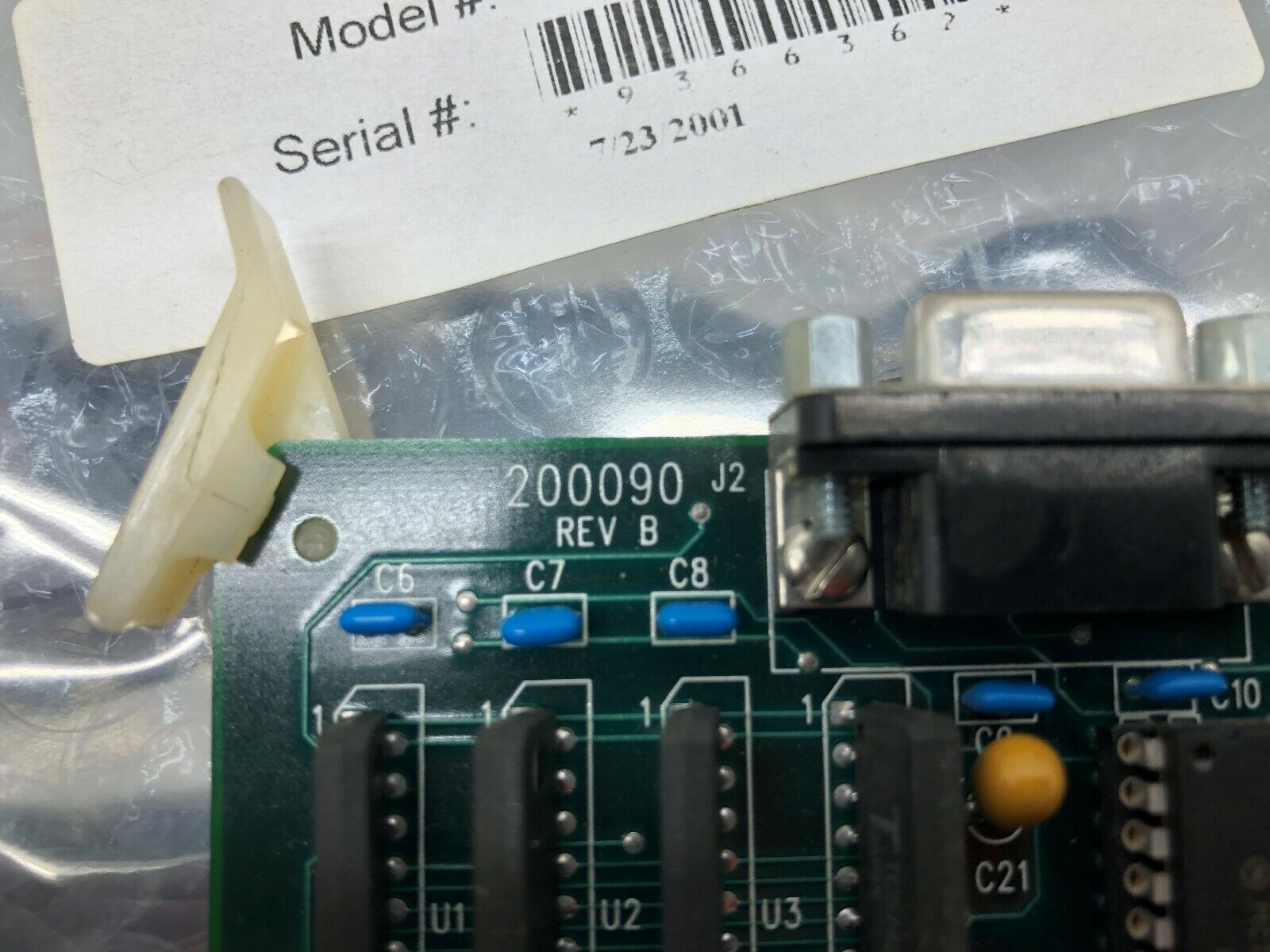 USED CUBIT PC BOARD 7051  /  200090