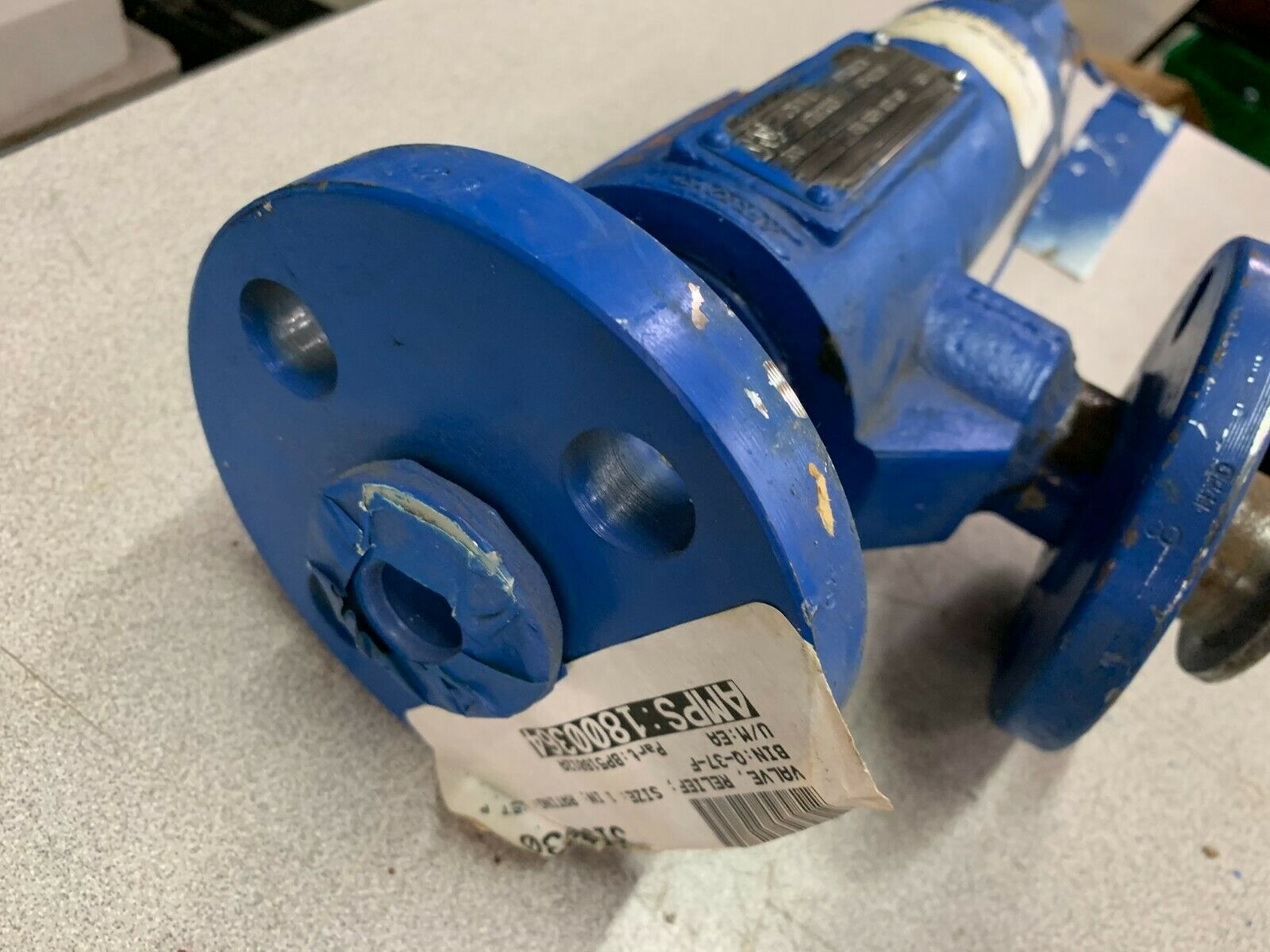 NEW NO BOX ANDERSON GREENWOOD .75 X 1 VALVE BP516012A