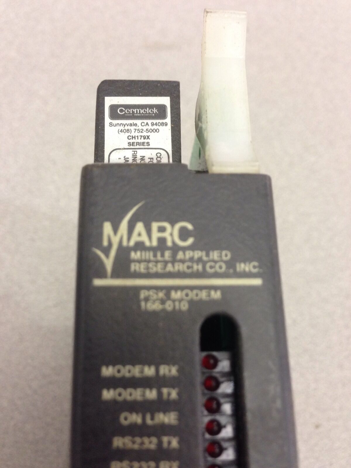 USED MARC PSK MODEM 166010 MIILIE APPLIED RESEARCH CO 166-010