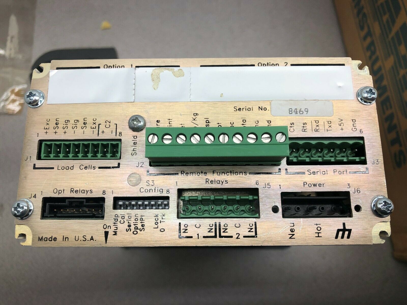 NEW IN BOX HARDY INSRUMENTS 120 VAC WAVERSAVER C2 WEIGHT CONTROLLER HI 2151/20WC