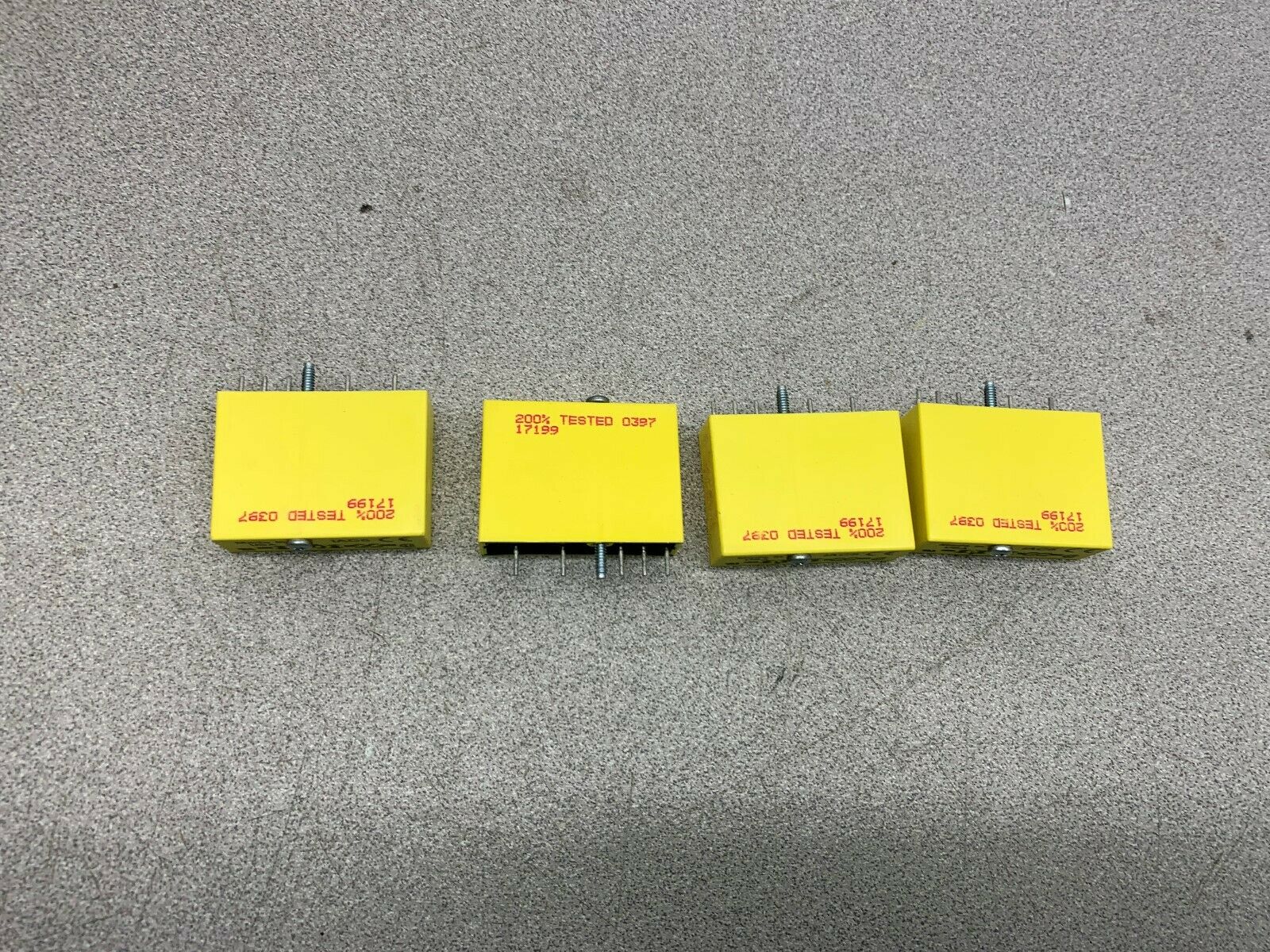 LOT OF 4 NEW IN BOX OPTO-22 RELAY 17199