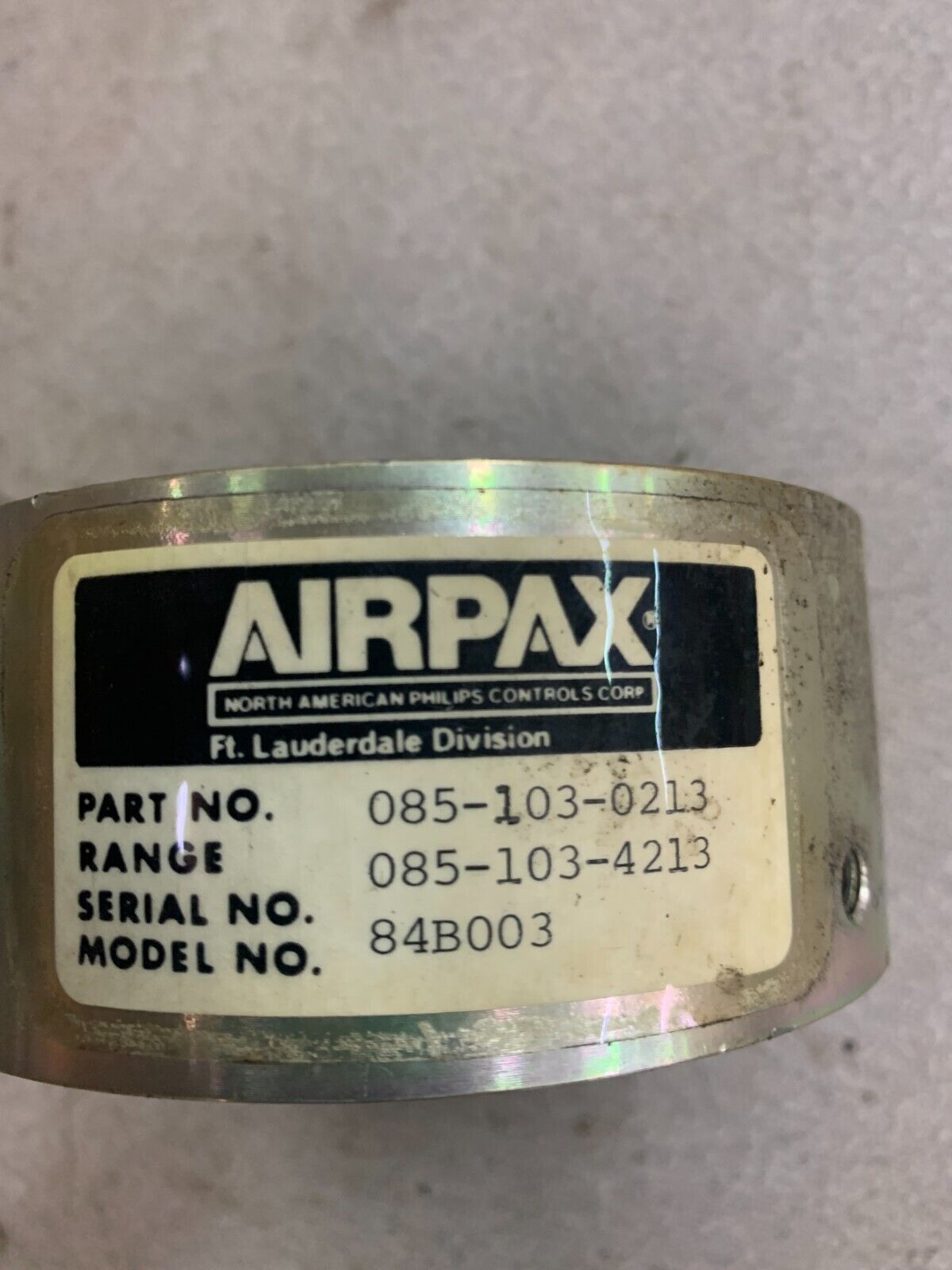 NEW NO BOX AIRPAX 84B003 PART 085-103-0213