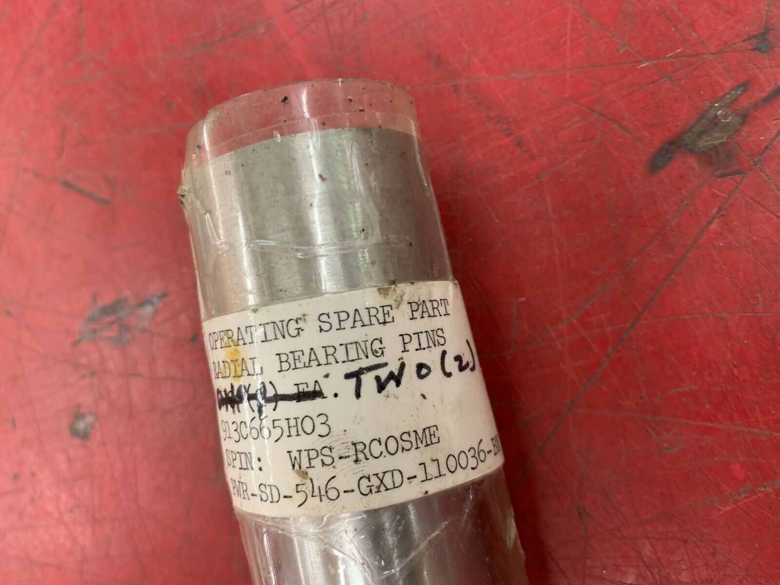 NEW NO BOX WESTINGHOUSE RADIAL BEARING PIN 913C665H0G