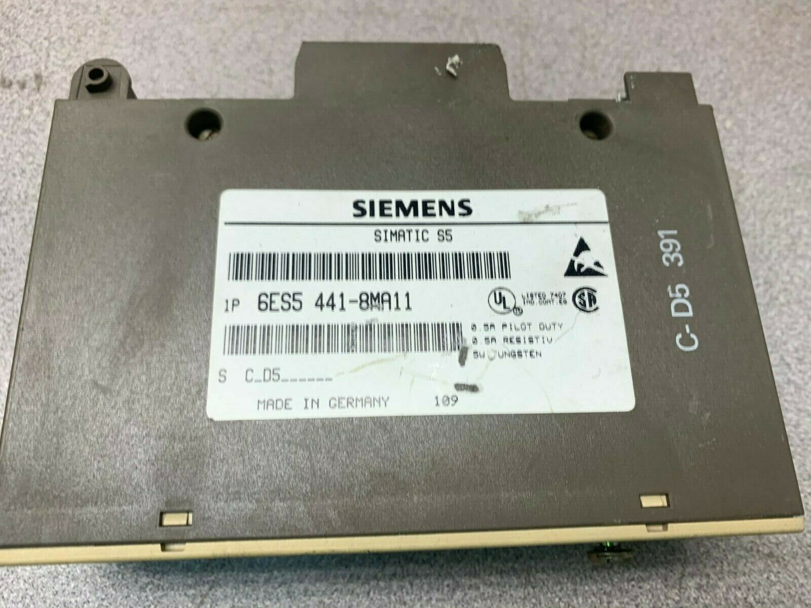 LOT OF 4 USED SIEMENS INPUT MODULE 6ES5 441-8MA11