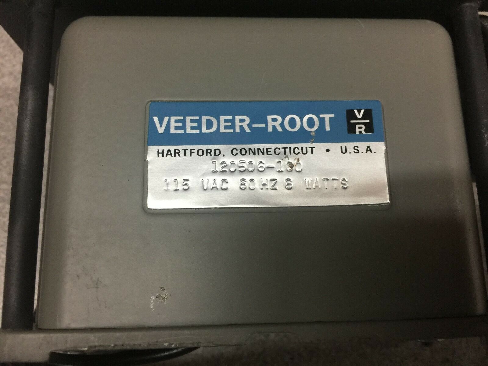 NEW NO BOX VEEDER-ROOT 115 VAC COUNTER 120506-100