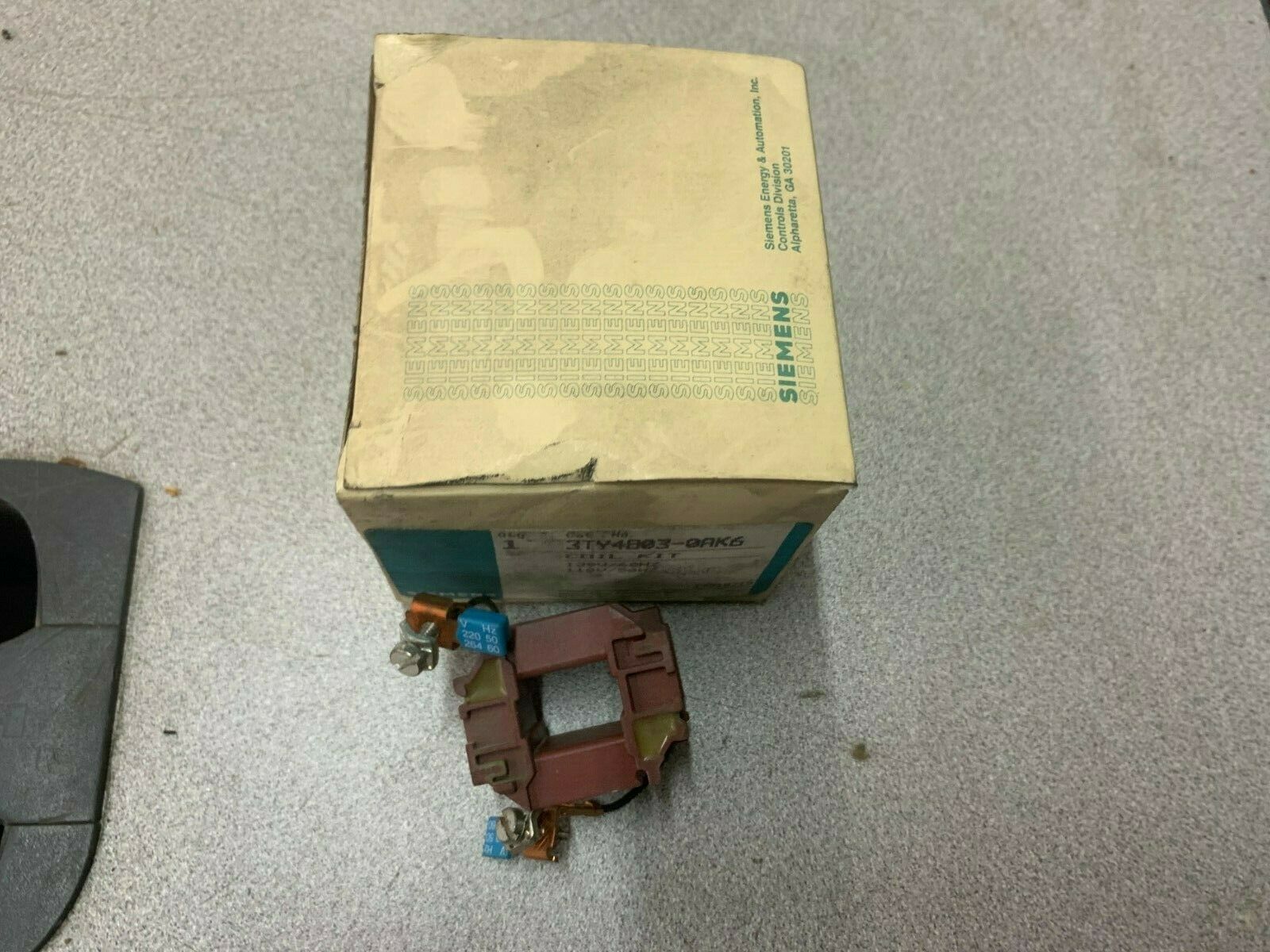 NEW IN BOX SIEMENS COIL KIT 3TY4B03-0AK6