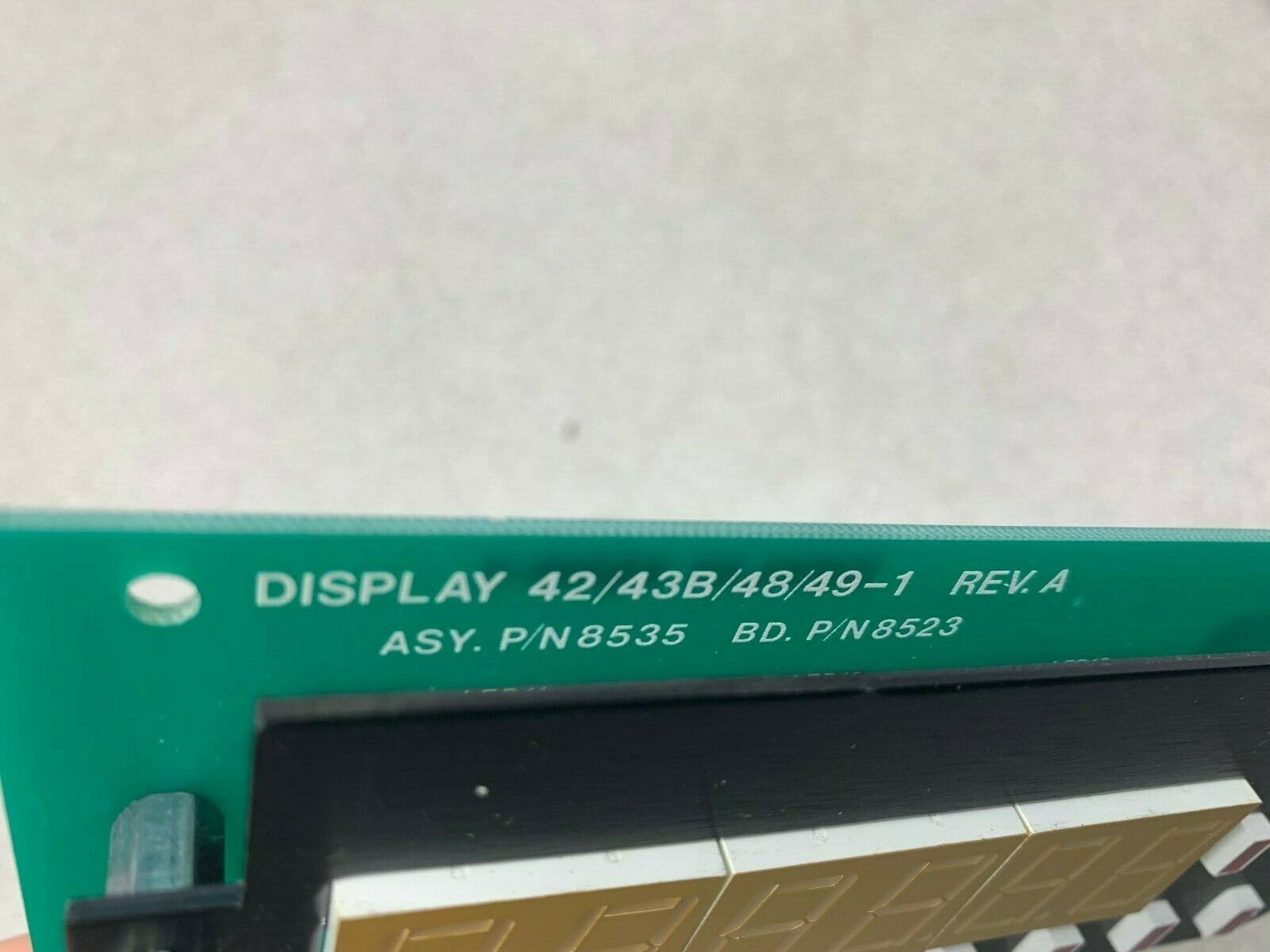 NEW NO BOX THERMO 42/43B/48/49-1 DISPLAY 8535 BOARD 8523