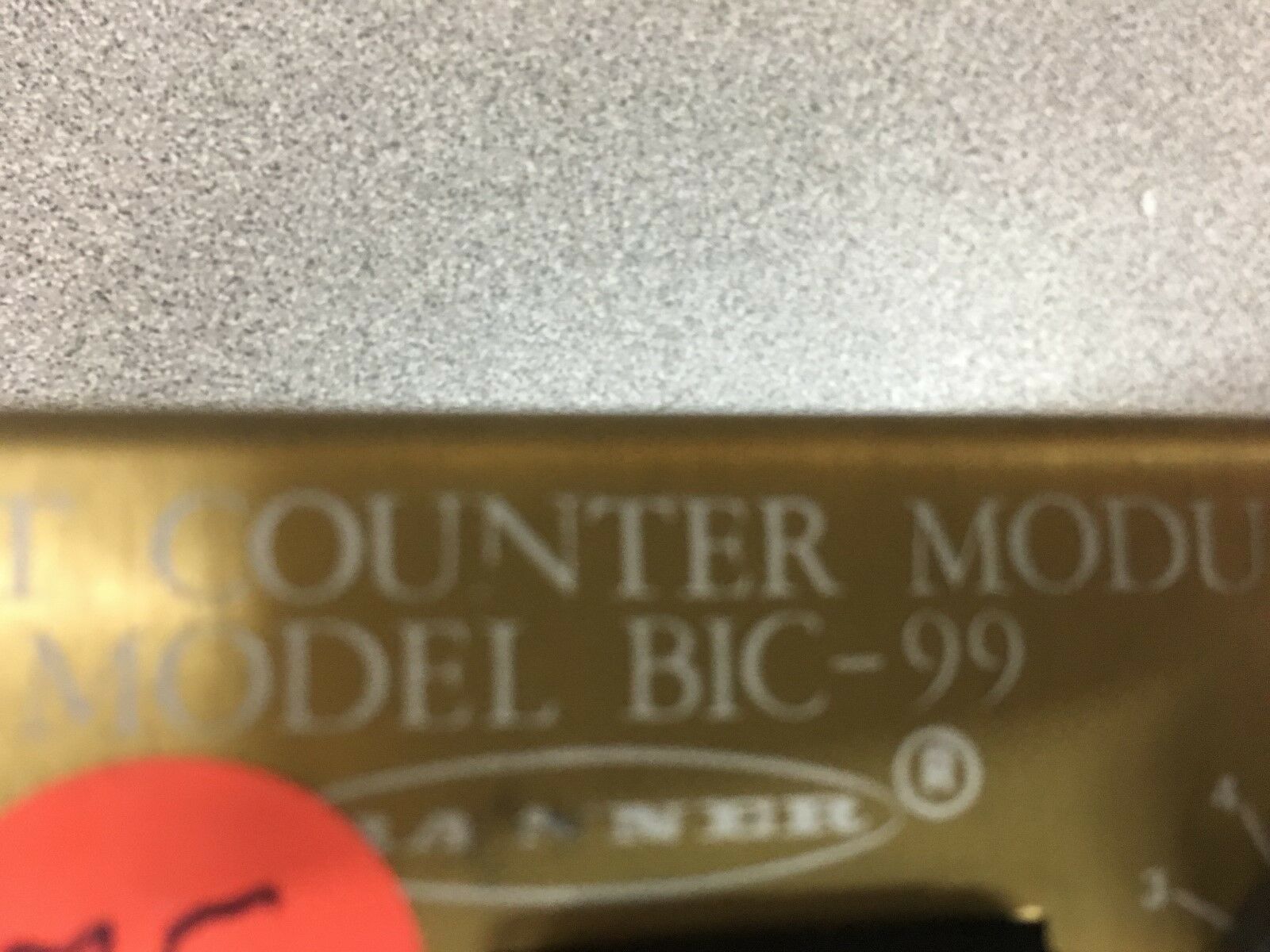 USED BANNER PRESET COUNTER MODULE BIC-99