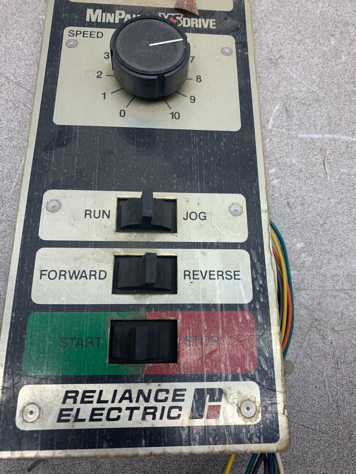 USED RELIANCE ELECTRIC MINIPAK PLUS OPERATOR CONTROL STATION 86485-15T