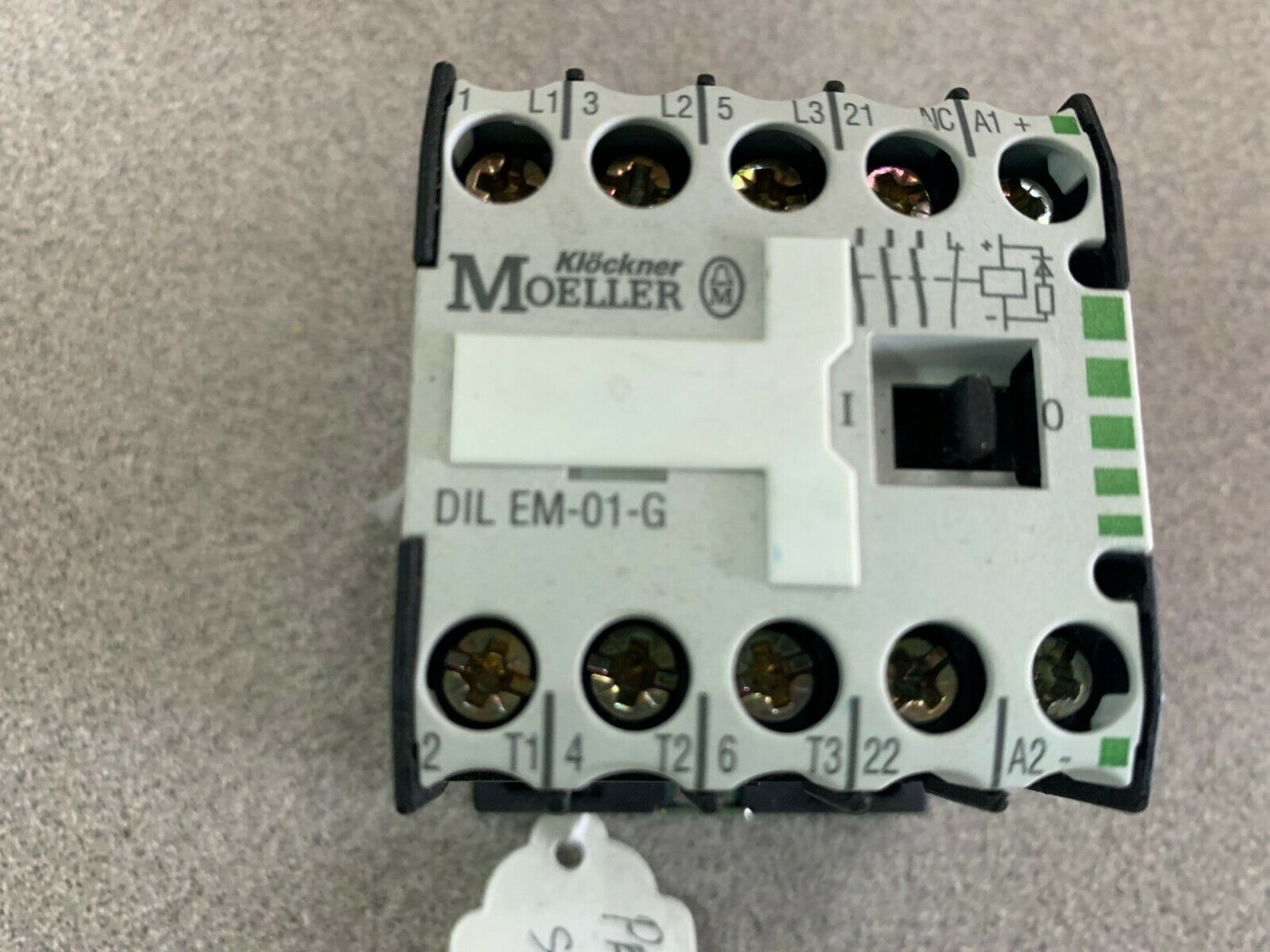 LOT OF 2 USED MOELLER CONTACTOR DILEM-01-G