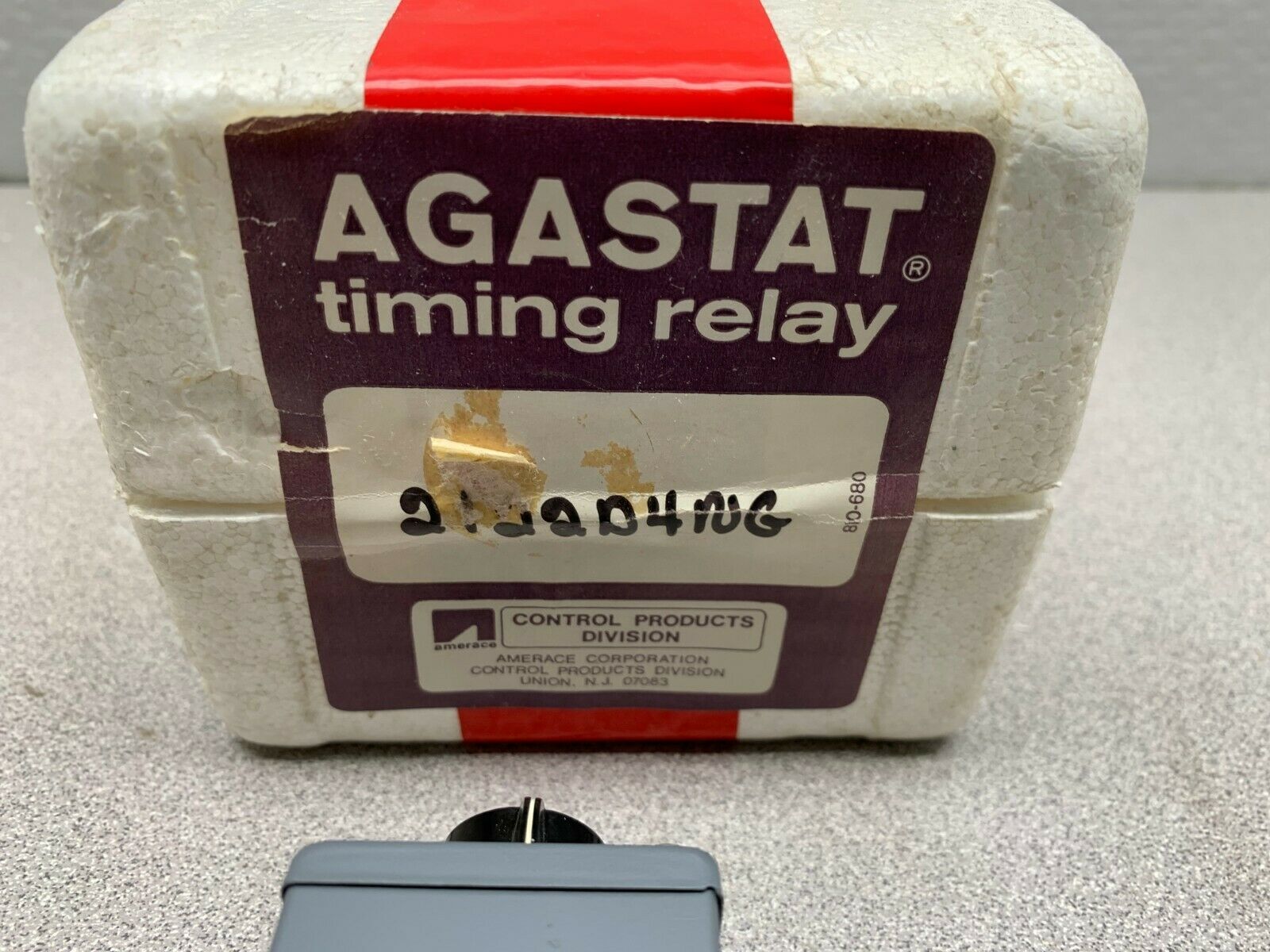 NEW IN PACKAGE AGASTAT 2-60 SEC. TIMING RELAY 2122D4NG