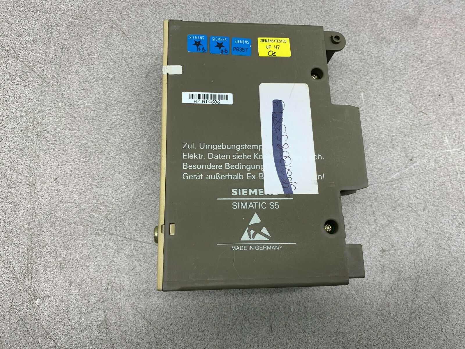 USED SIEMENS DIGITAL INPUT 63S5 437-8EA12