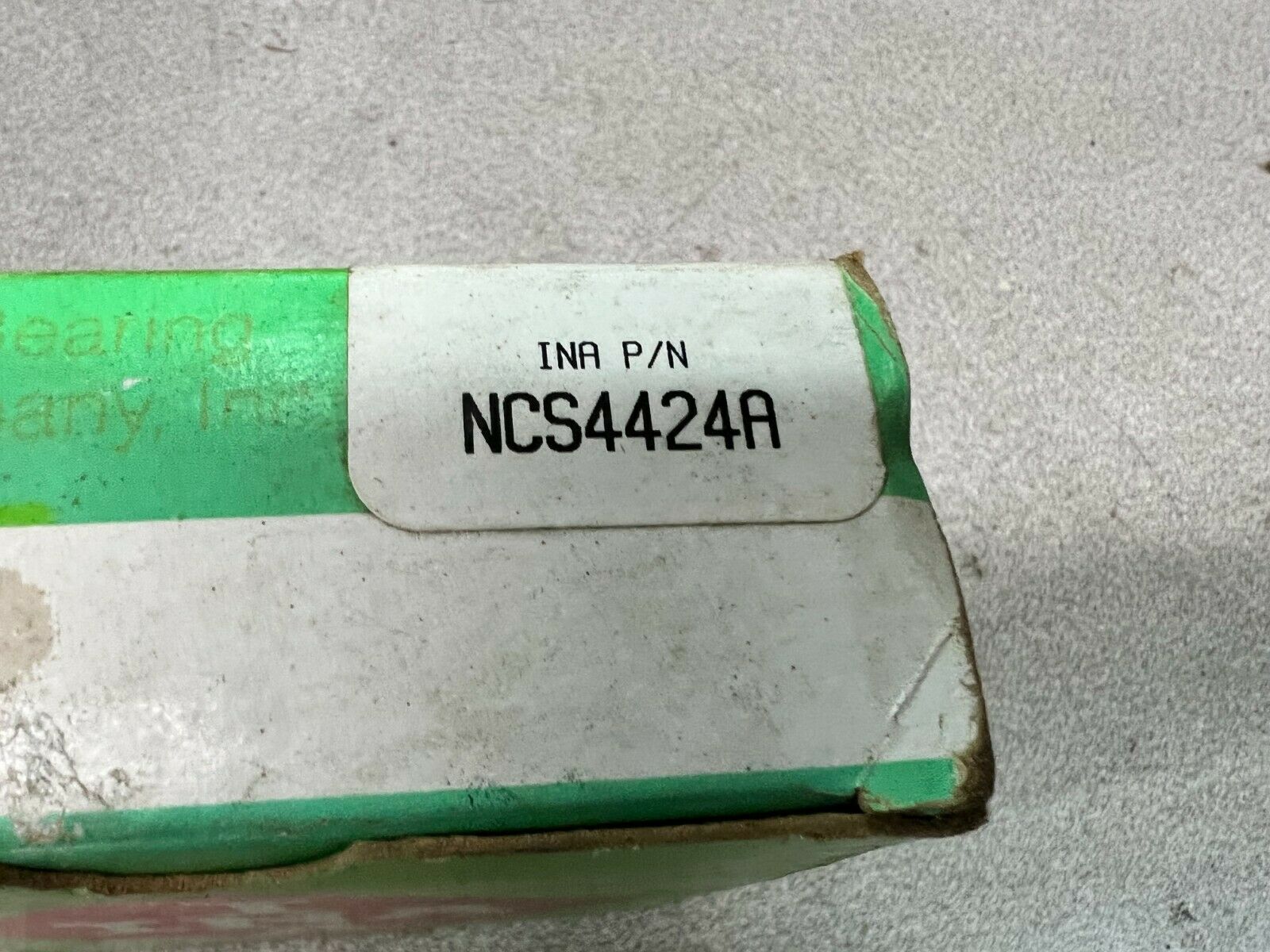 NEW IN BOX INA NEEDLE BEARING NCS4424A