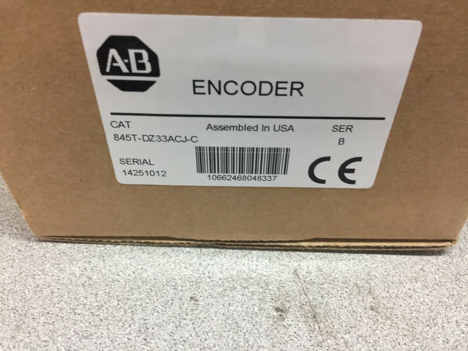 NEW IN BOX ALLEN BRADLEY ENCODER 845T-DZ33ACJ-C