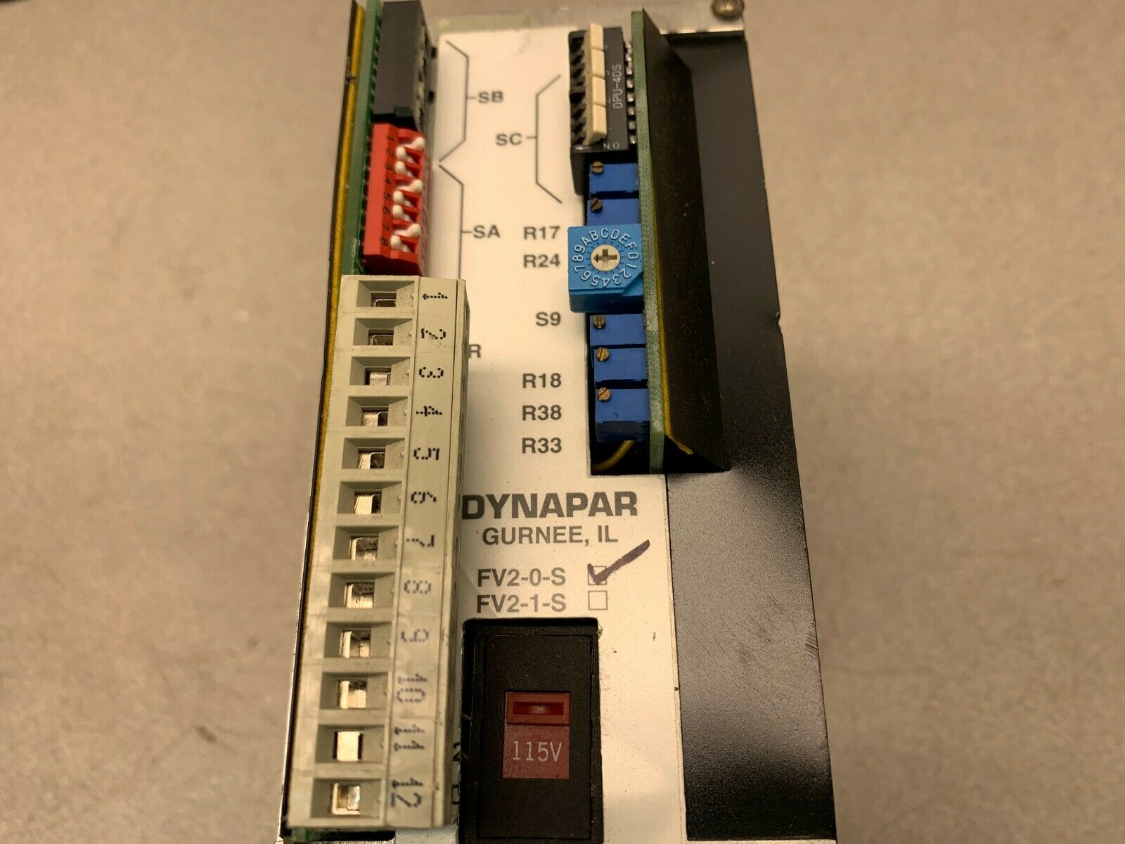 USED DYNAPAR DRIVE FV2-0-S