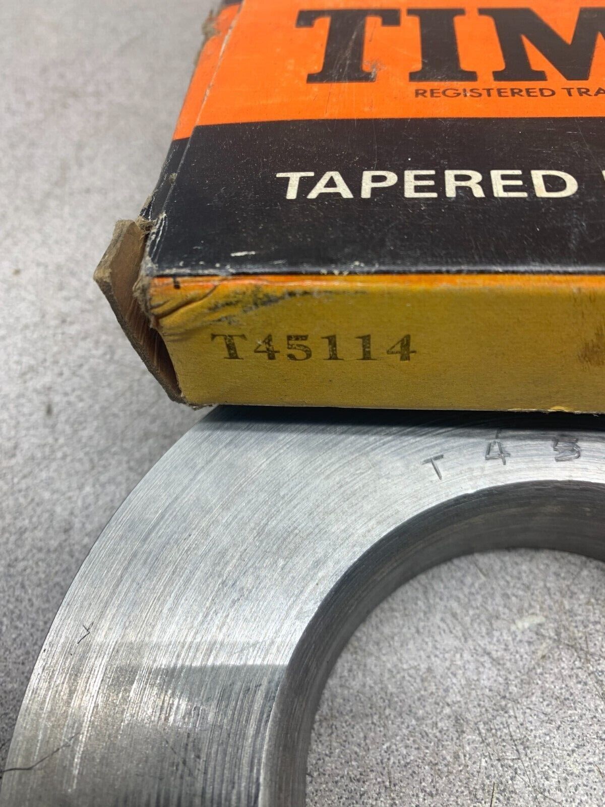 NEW IN BOX TIMKEN FLINGER, ENCLOSURE OR END CAP T45114