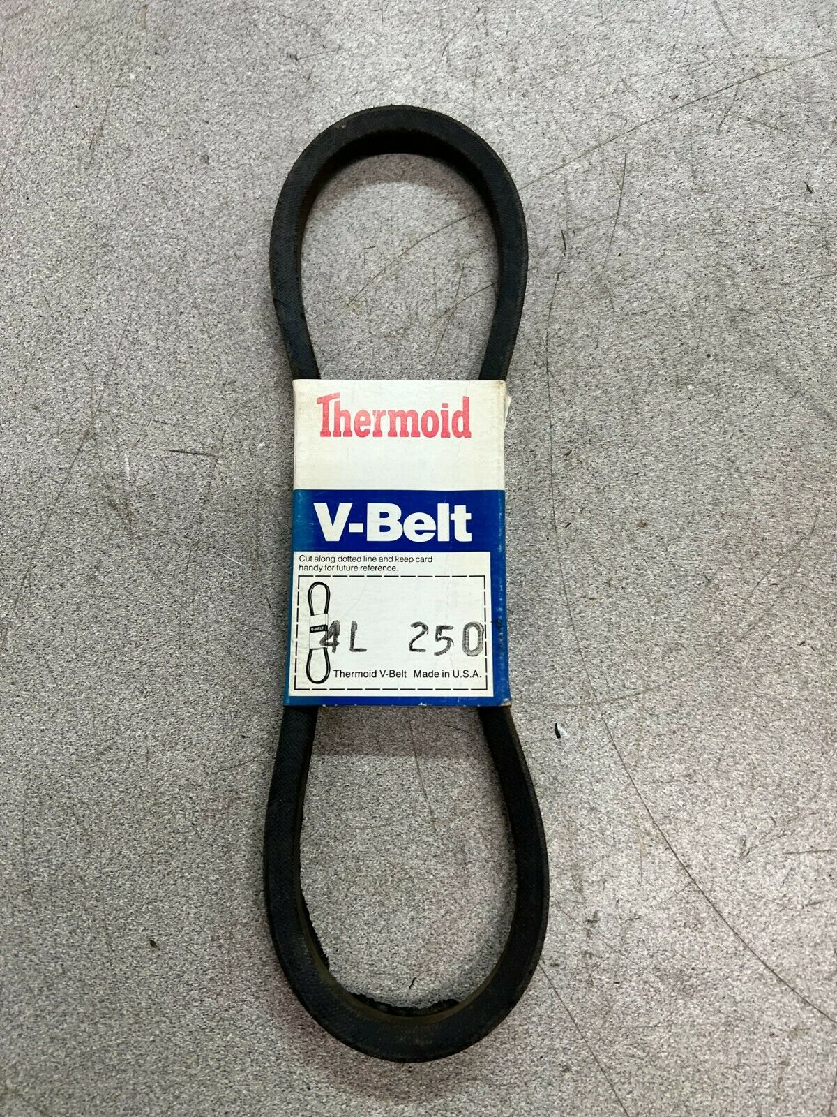 LOT OF 2 NEW NO BOX THERMOID BELT  4L250