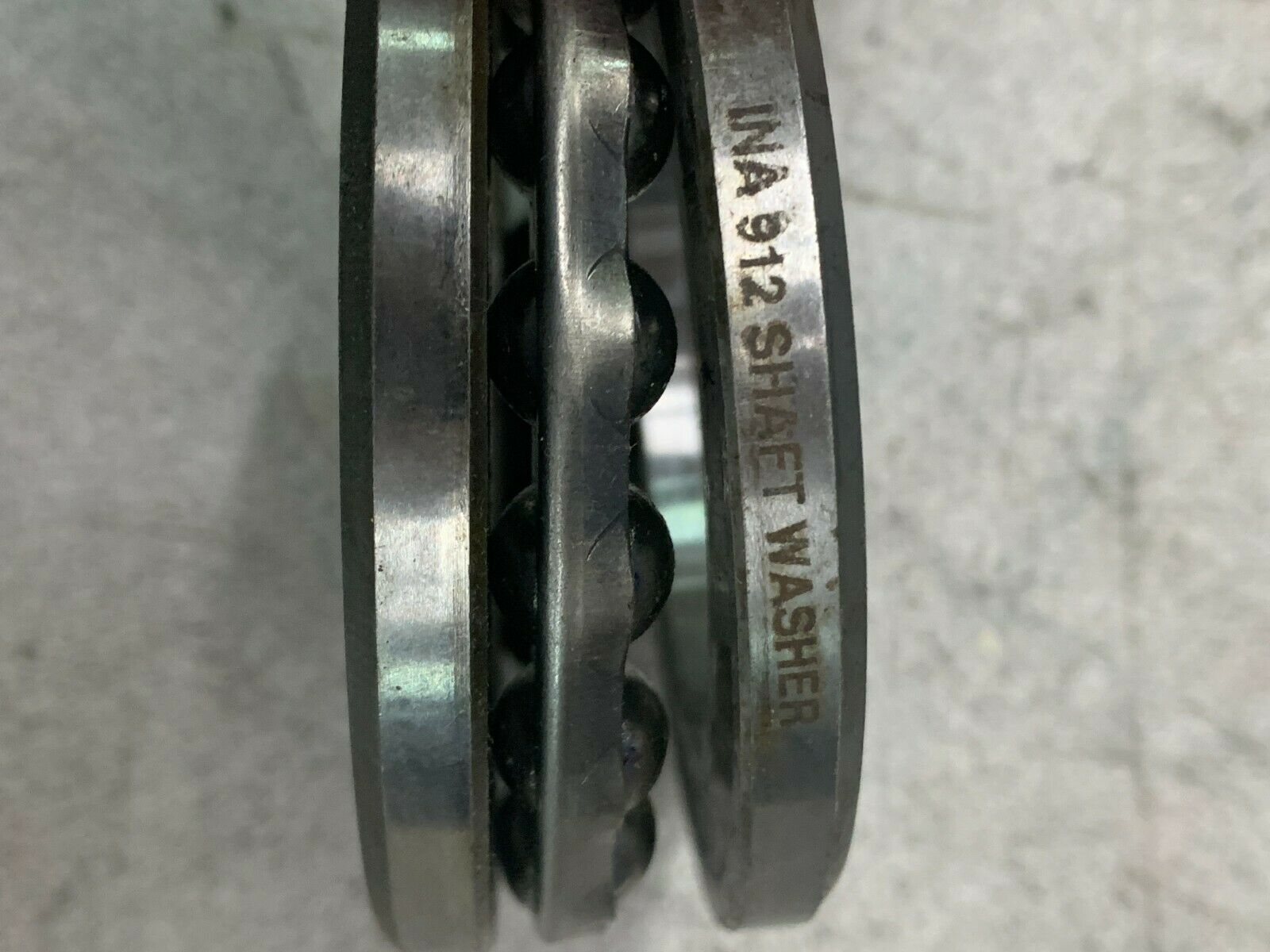 NEW NO BOX INA THRUST ROLLER BEARING 912 SHAFT WASHER