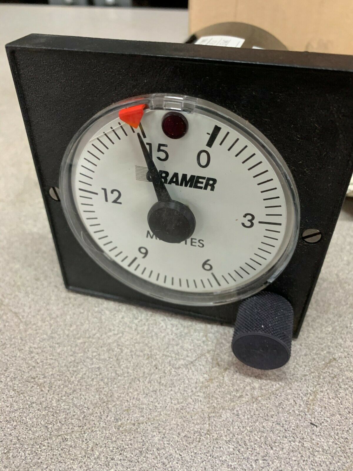 NEW IN BOX CRAMER DQ-402S 15 MINUTE PANEL METER M-259524