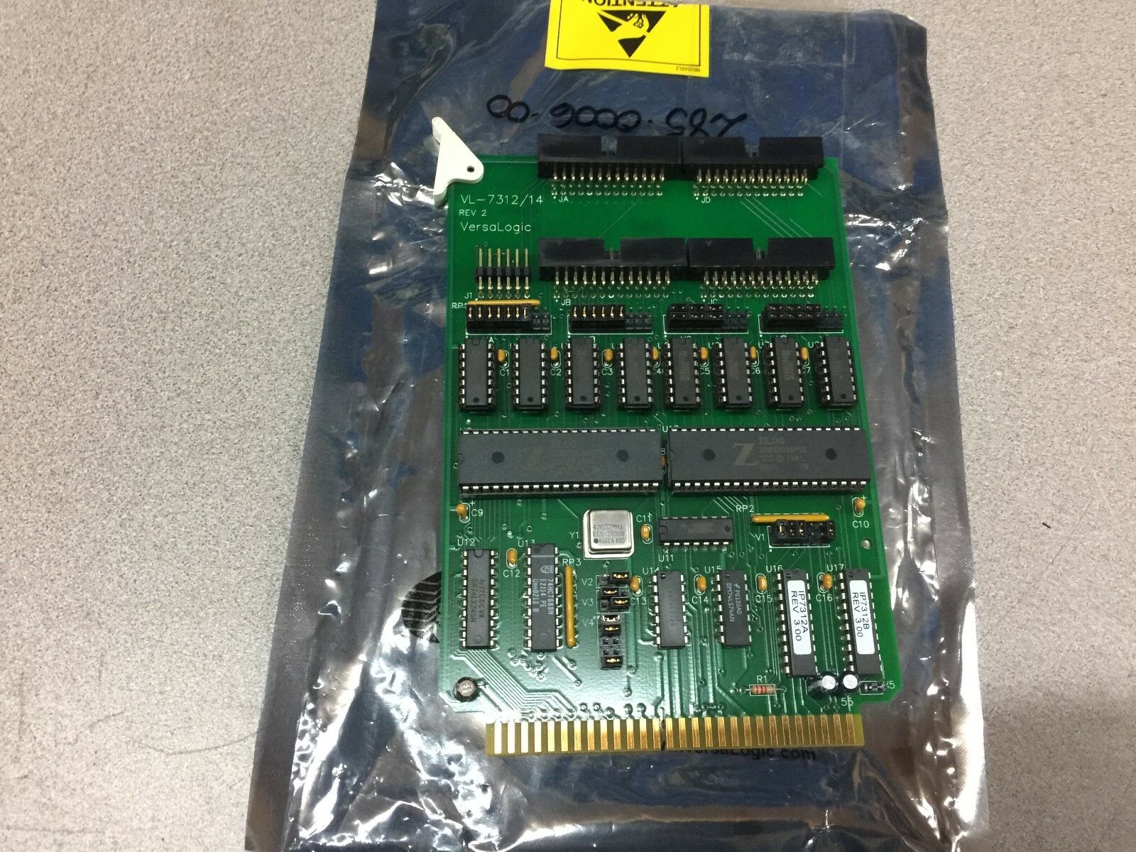 NEW NO BOX VERSALOGIC DUAL RS-232 INTERFACE CARD VL-7312/14