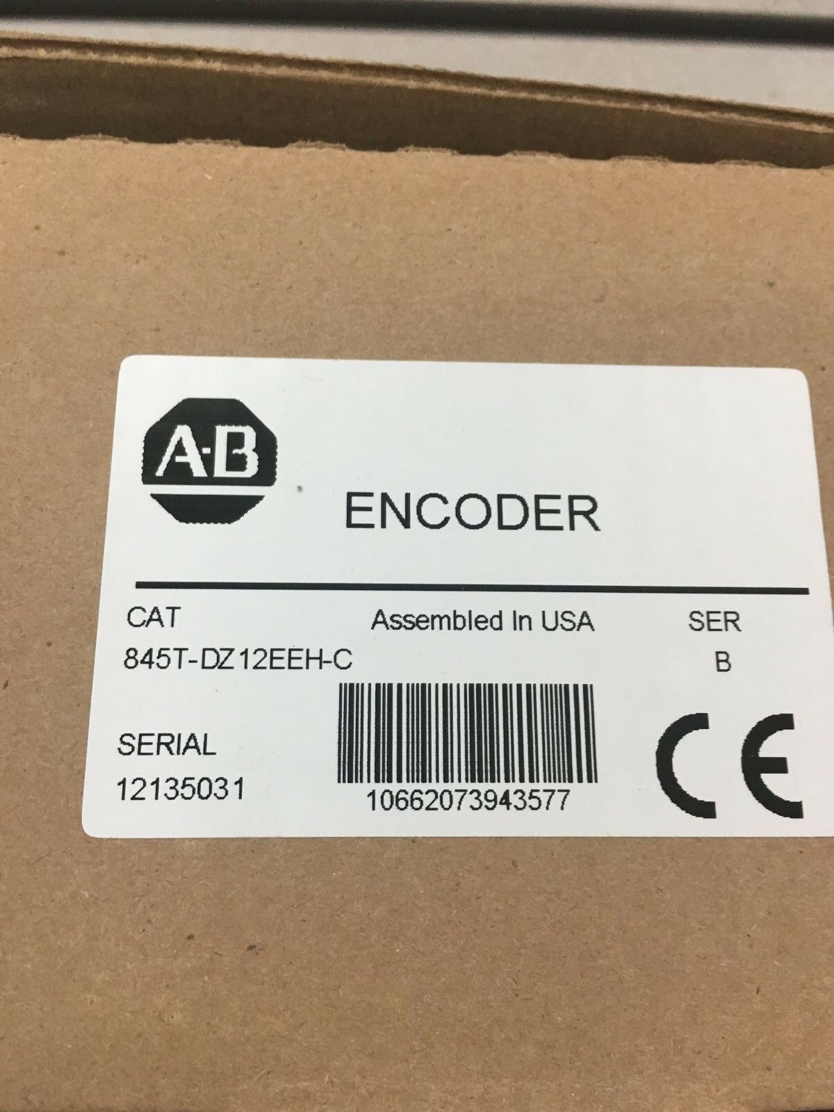 NEW IN BOX ALLEN-BRADLEY ENCODER 845T-DZ12EEH-C SERIES B