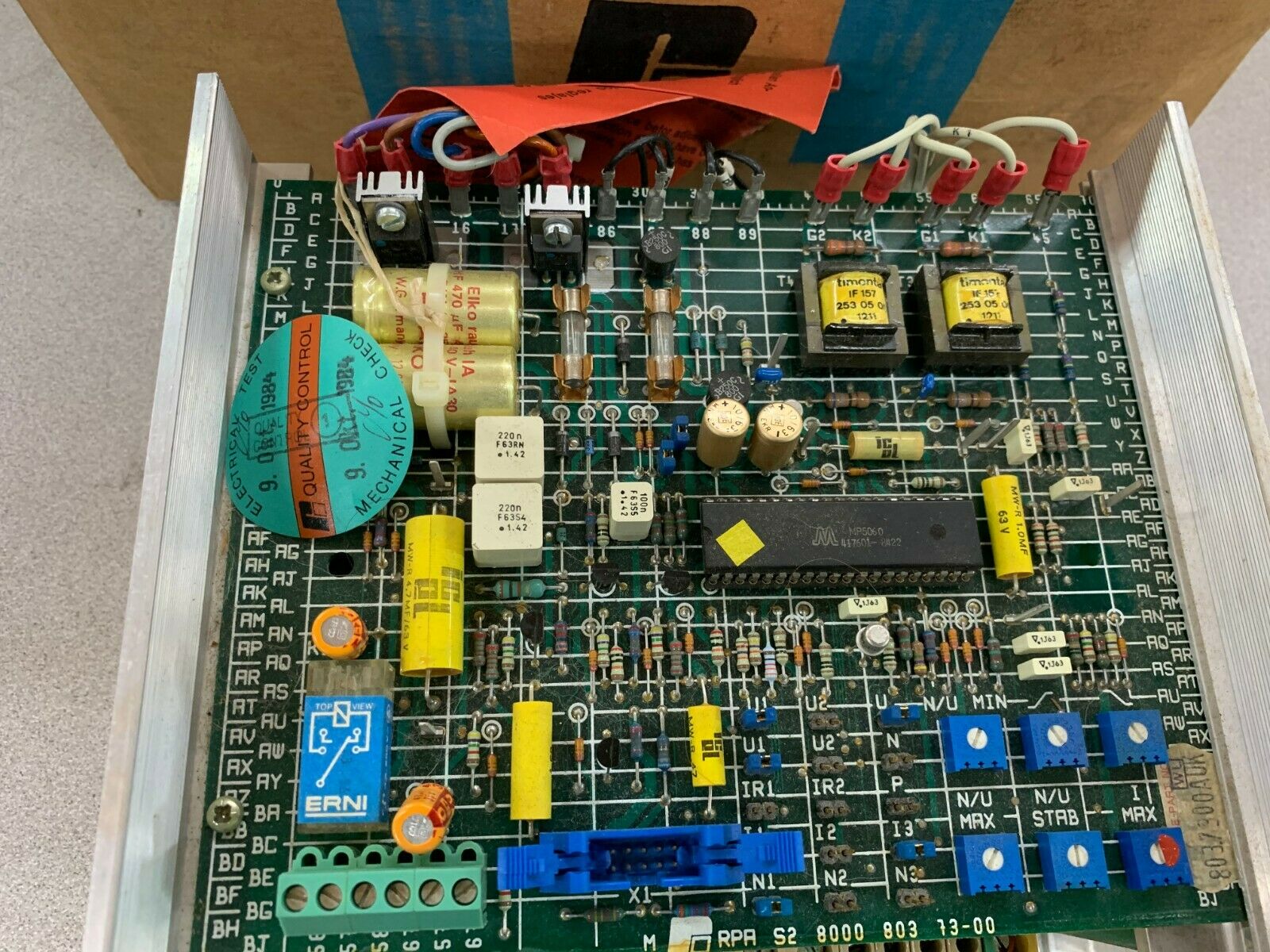NEW IN BOX RELIANCE ELECTRIC S-2 8034 DRIVE 837'05-02 CXK