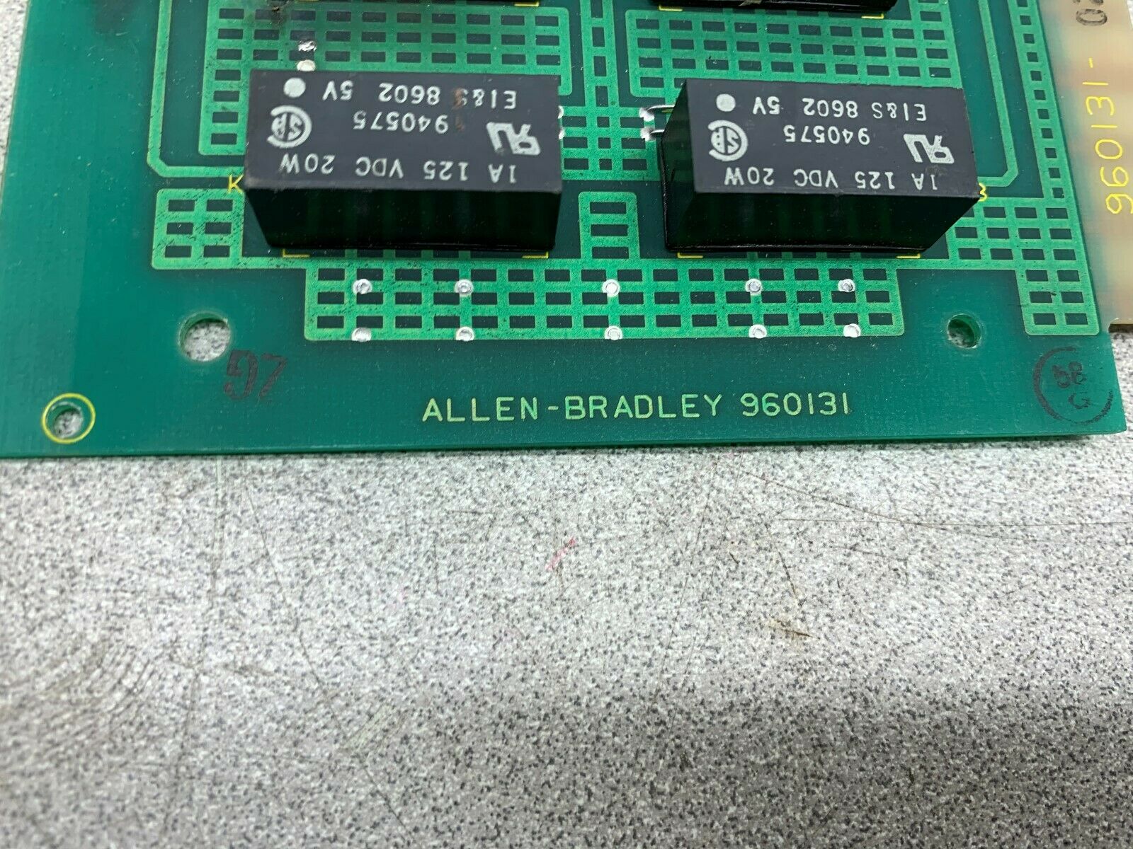 USED ALLEN BRADLEY CIRCUIT BOARD 960131