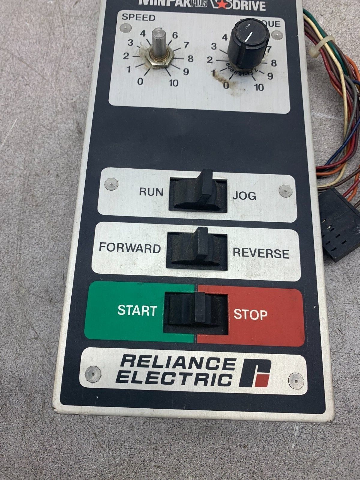 USED RELIANCE ELECTRIC 14C206 MINIPAK PLUS OPERATOR CONTROL STATION 86485-15Y