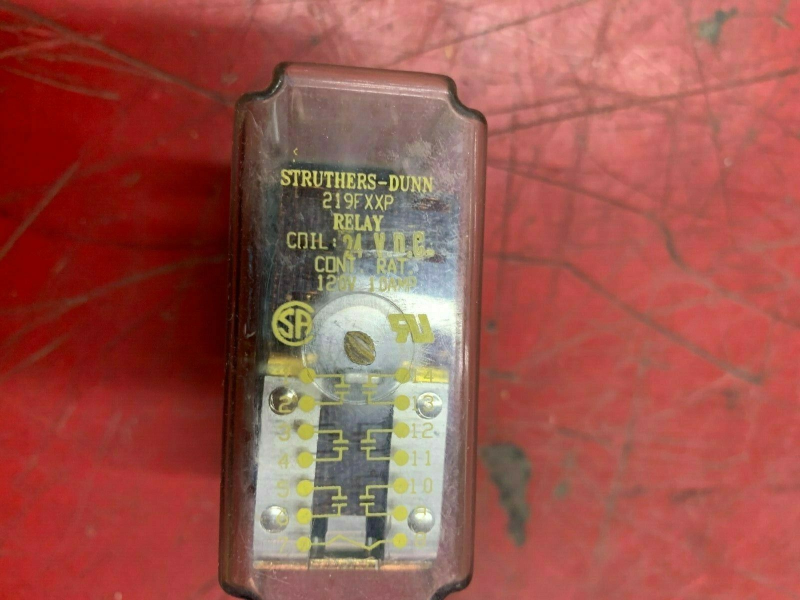 NEW NO BOX STRUTHERS-DUNN 120VAC. RELAY 219FXXP