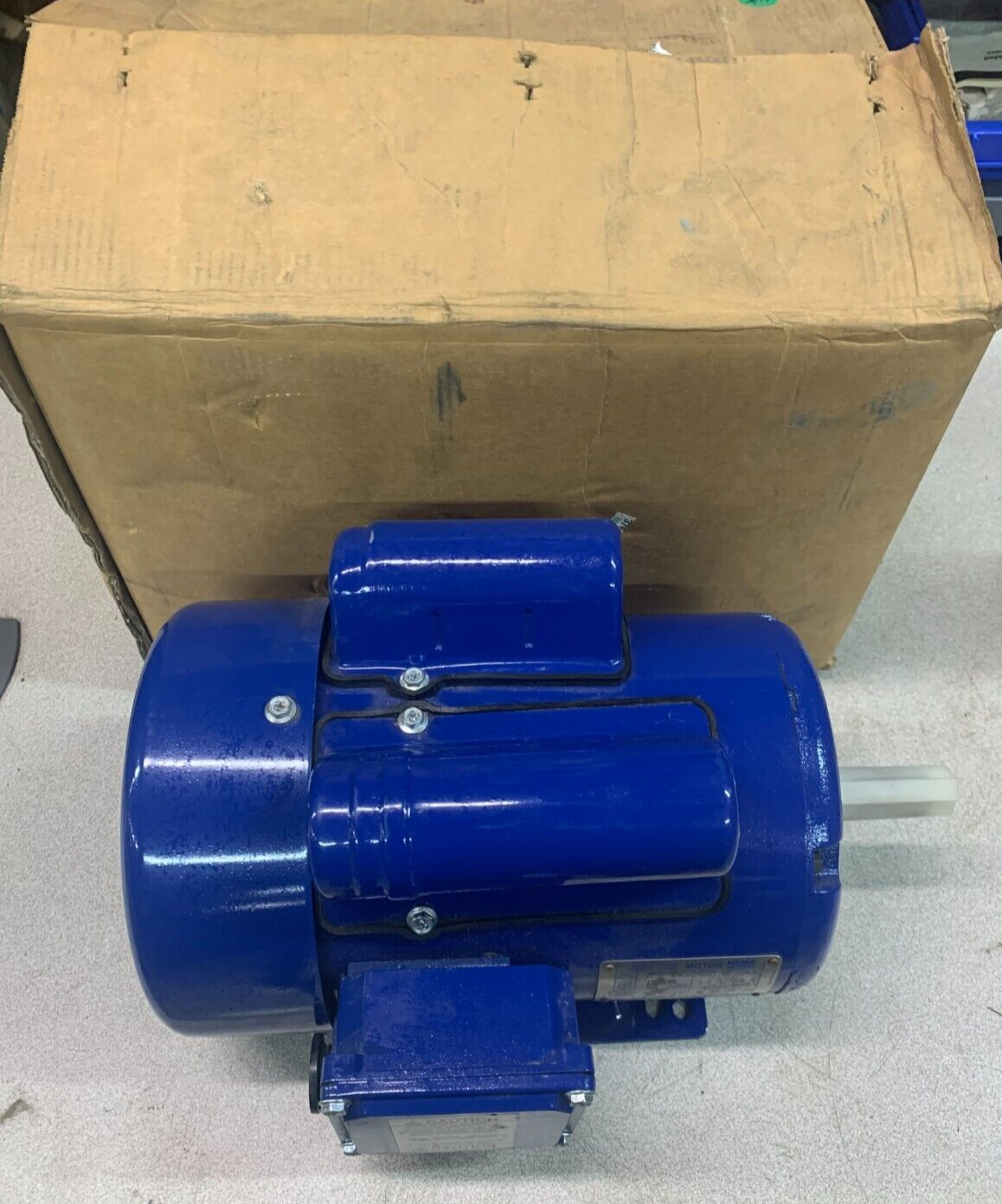 WESTINGHOUSE TECO 1HP SINGLE PHASE MOTOR 115/208-230V. SPHT0014 TYPE BEGS3910A