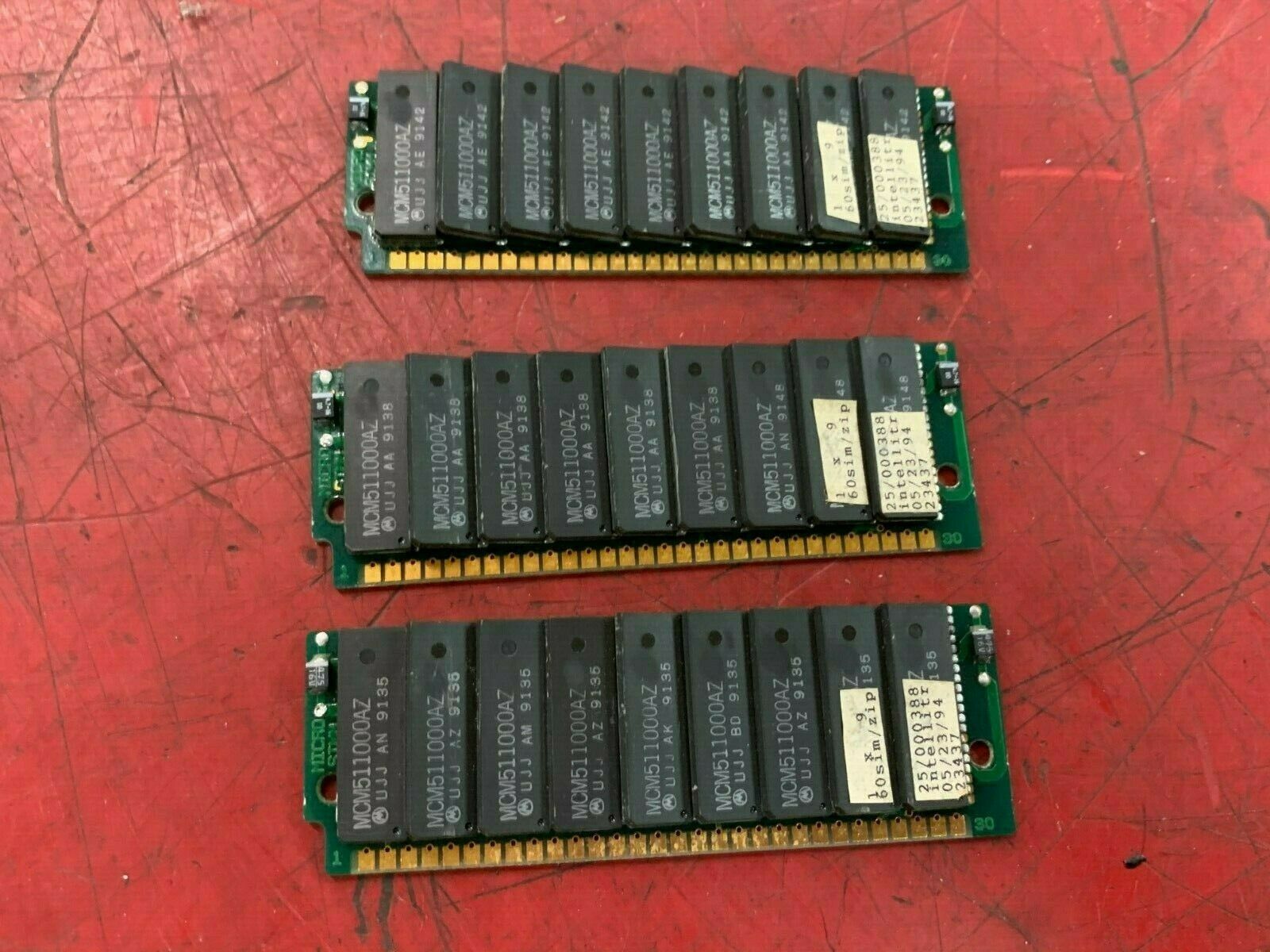 LOT OF 3 USED SOUTHLAND MARCO MEMORY MODULE 60