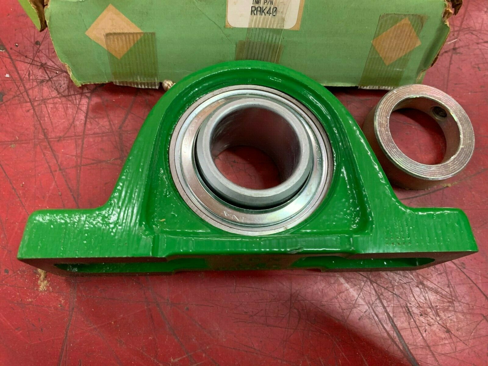 NEW IN BOX INA PILLOW BLOCK BEARING RAK40