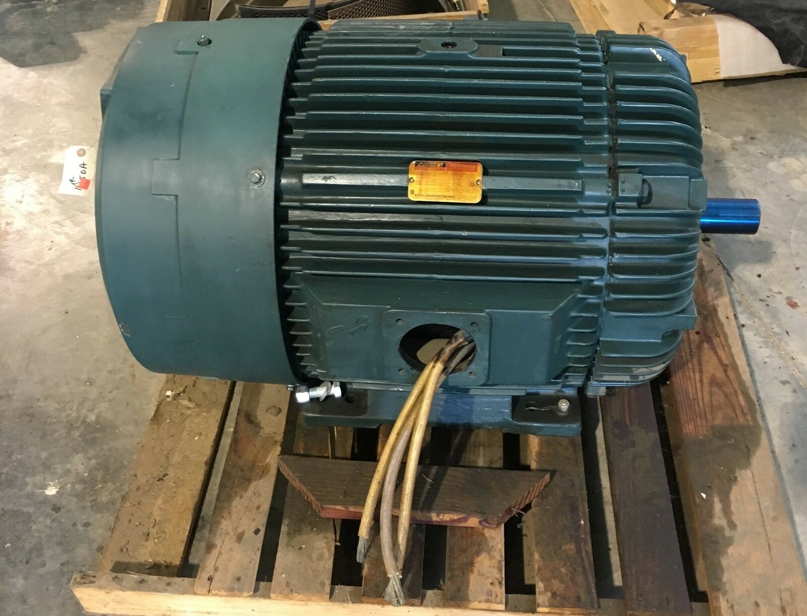 RELIANCE DUTY MASTER 150HP 3565 RPM 3PHASE MOTOR 445TS FRAME P44G4501A