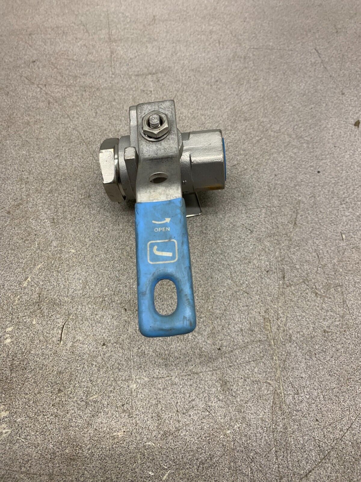 NEW JAMESBURY 316SS/316SS BALL VALVE 1/2 9FB 3600 TT