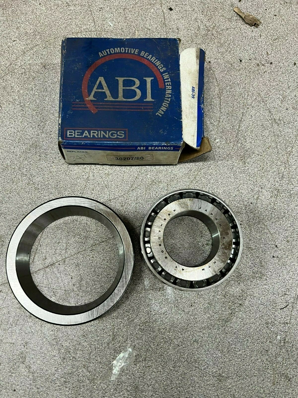 NEW IN BOX ABI/NTN 30207/80 ROLLER BEARING WITH RACE 4T-30207XSEW 4T-30207X3