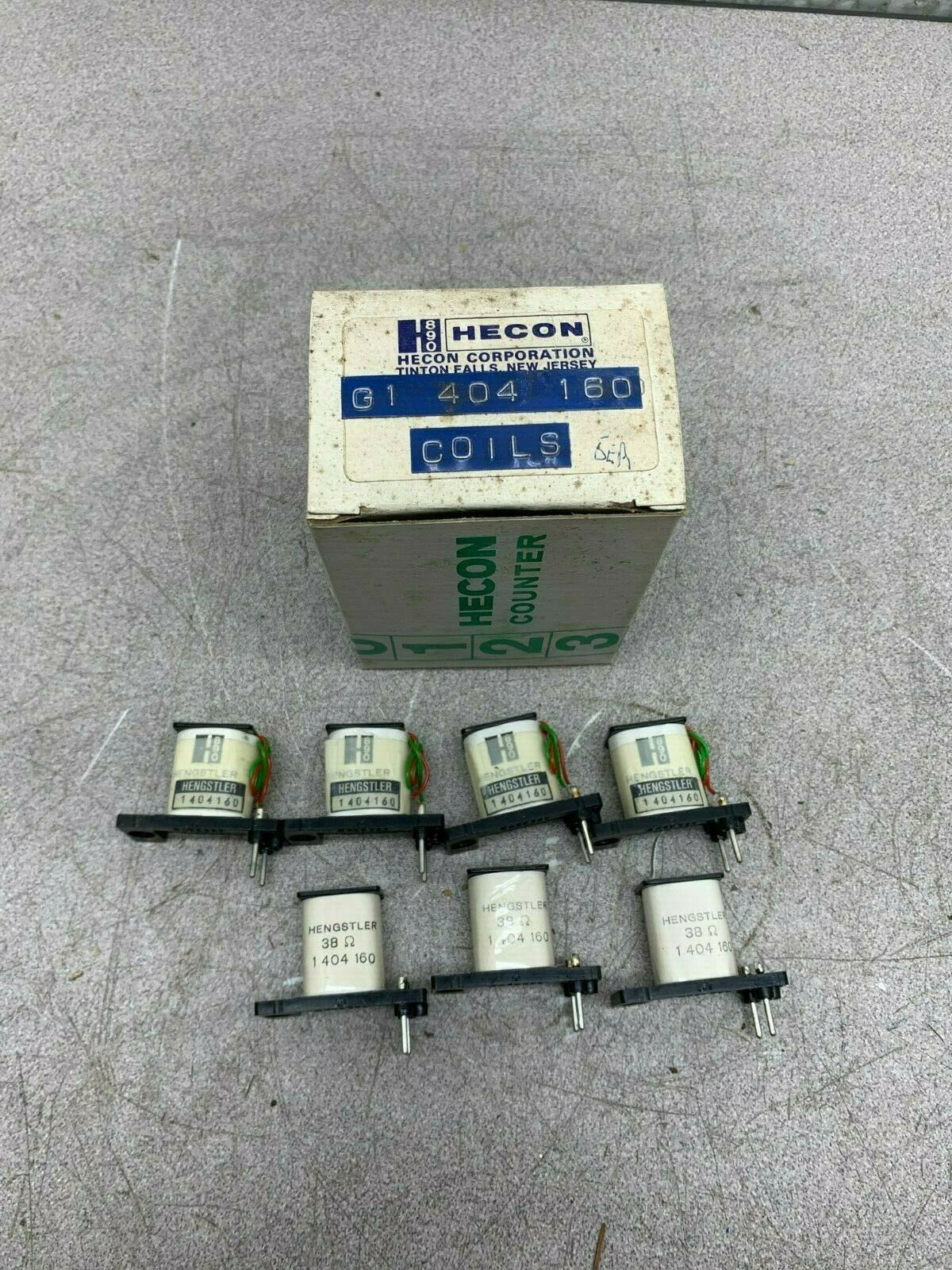 BOX OF 7 NEW IN BOX HECON COILS G1 404 160