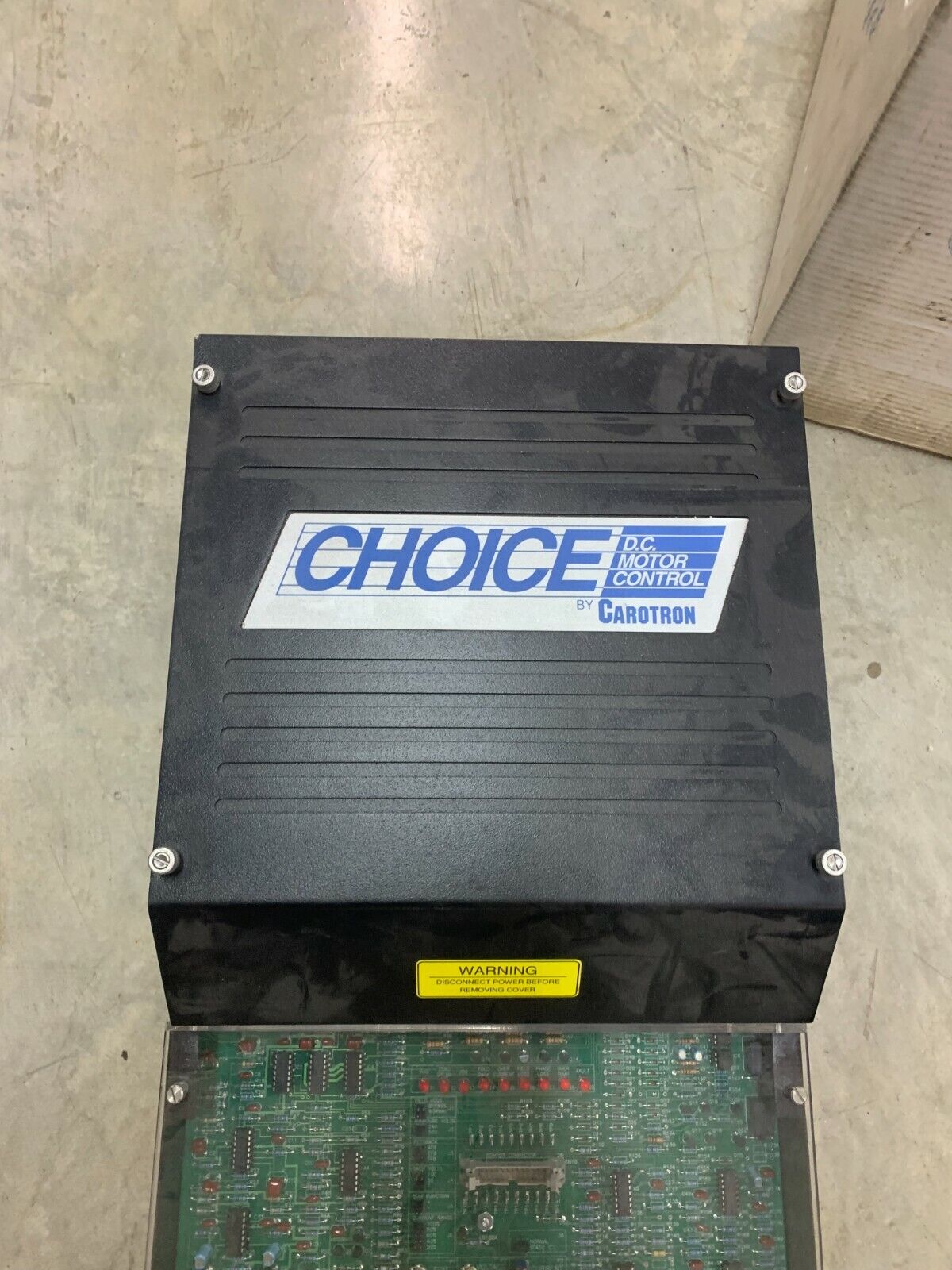 USED CAROTRON CHOICE D.C. MOTOR CONTROL CDC320-000