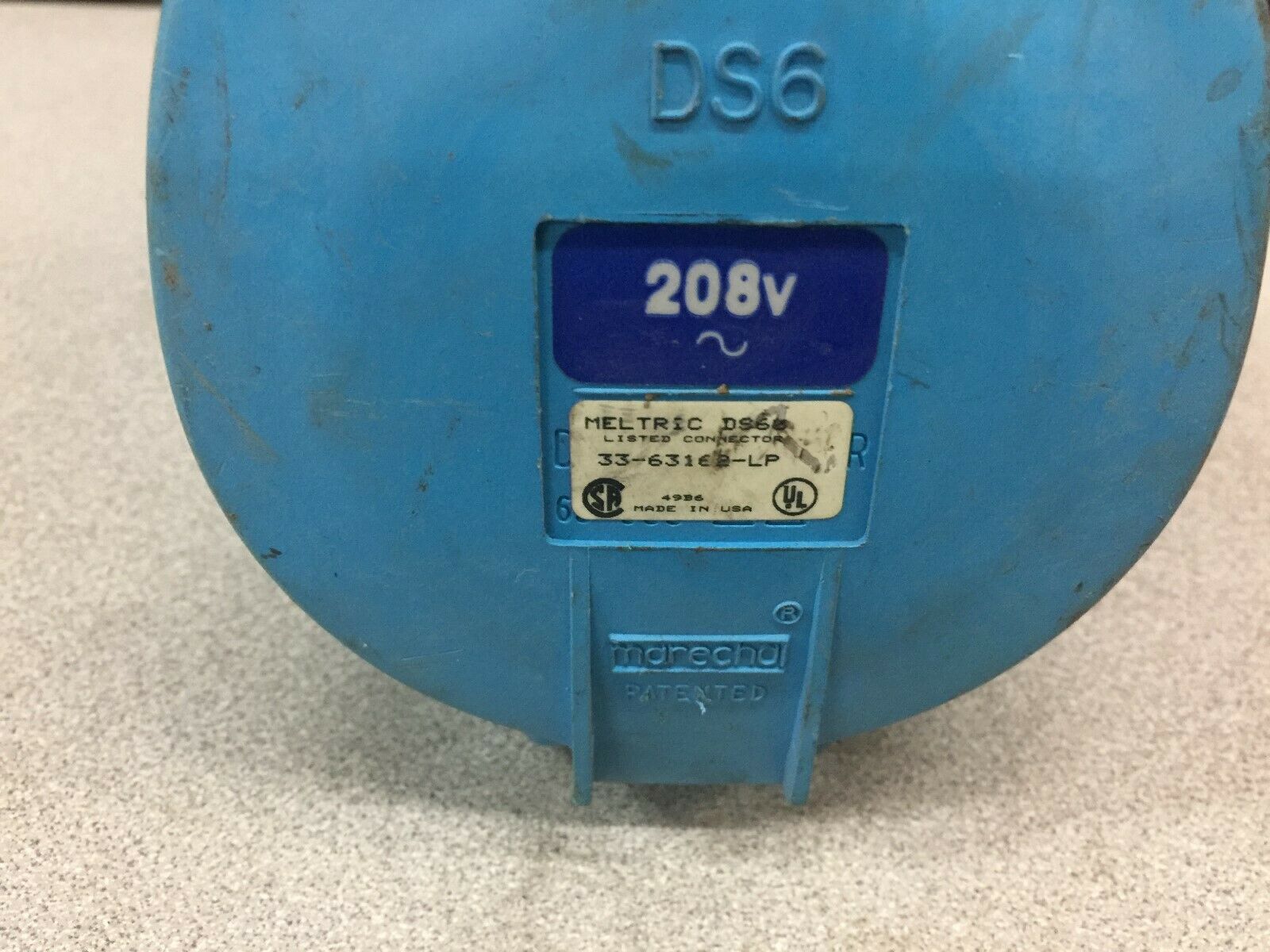 USED MELTRIC DS60 PLUG 33-63162-LP