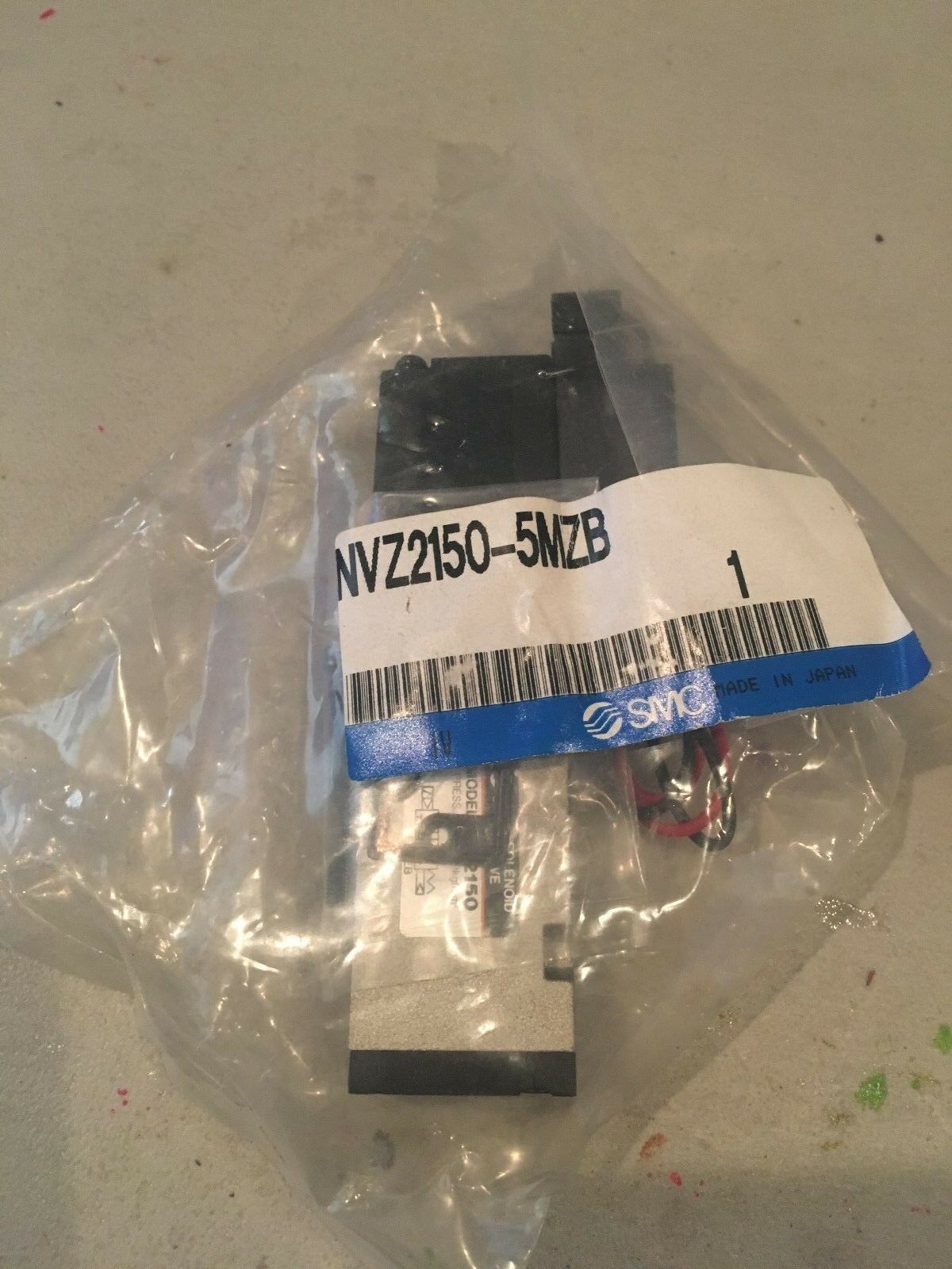 NEW IN BAG SMC  VALVE NVZ2150-5MZB