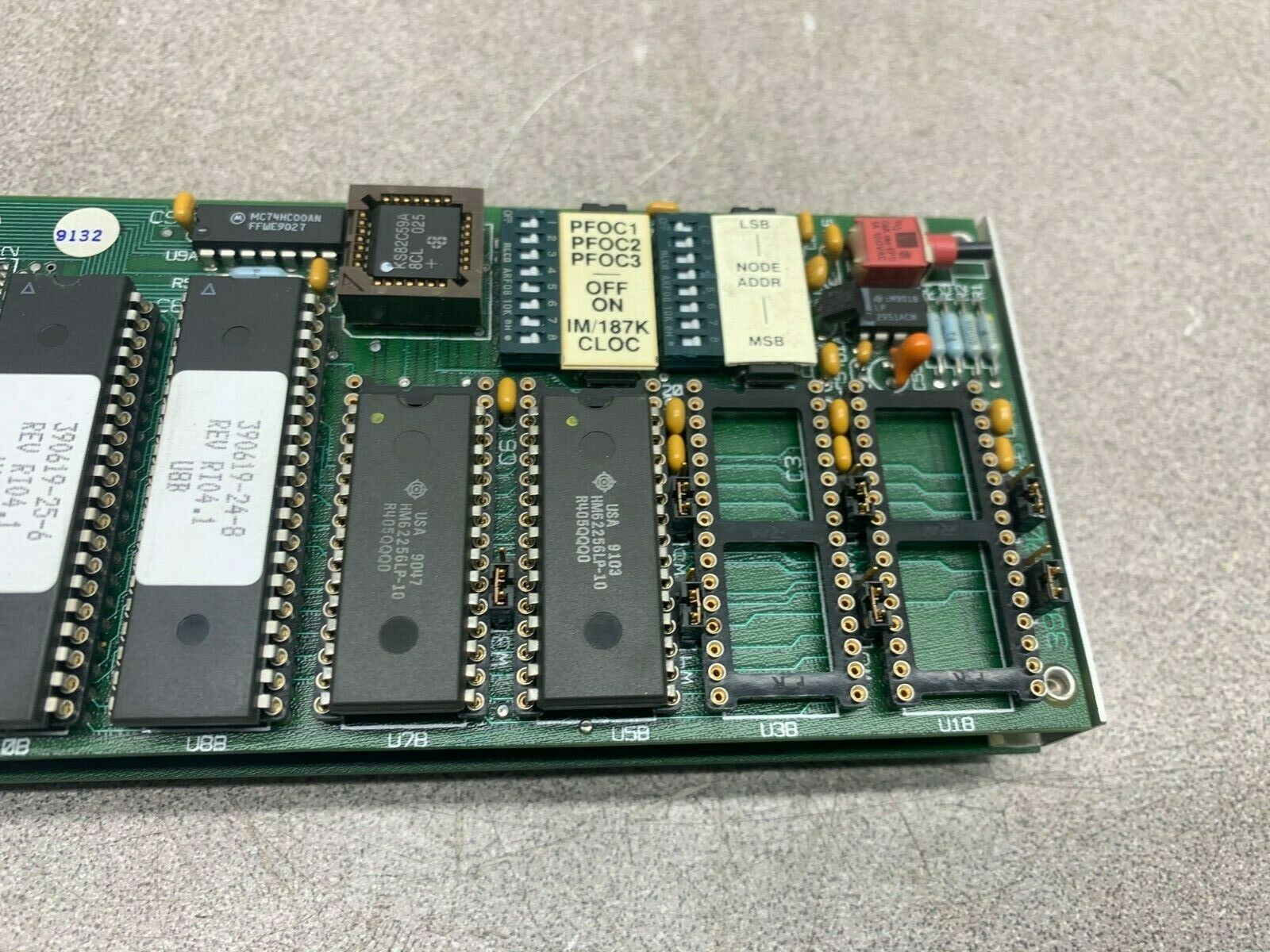 USED EMERSON BRISTOL BABCOCK BOARD ASSEMBLY 392036-01-0