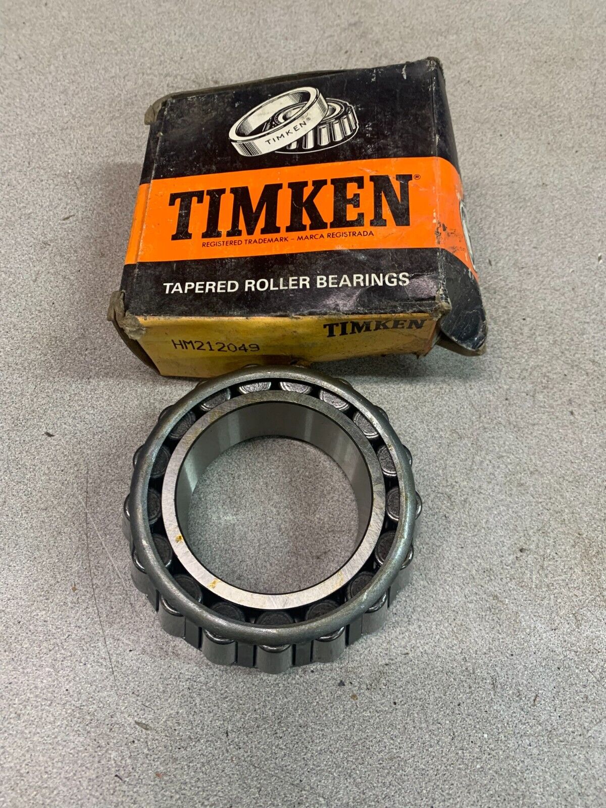 NEW IN BOX TIMKEN TAPERED ROLLER CONE BEARING HM212049