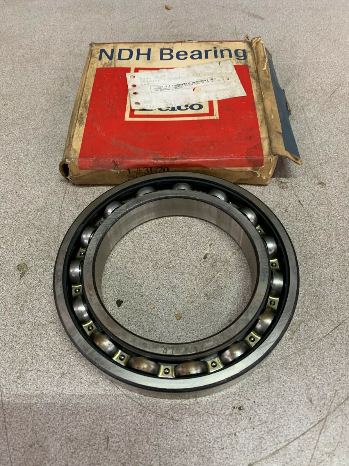 NEW IN BOX NDH DELCO 3L20 ROLLER BALL BEARING 903020