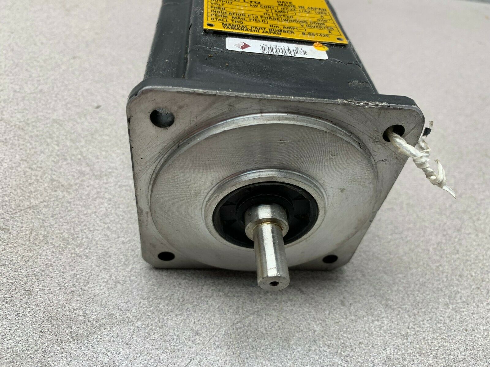 USED FANUC AC SERVO MOTOR A06B-0372-B677 PULSE CODER A860-0365-T007