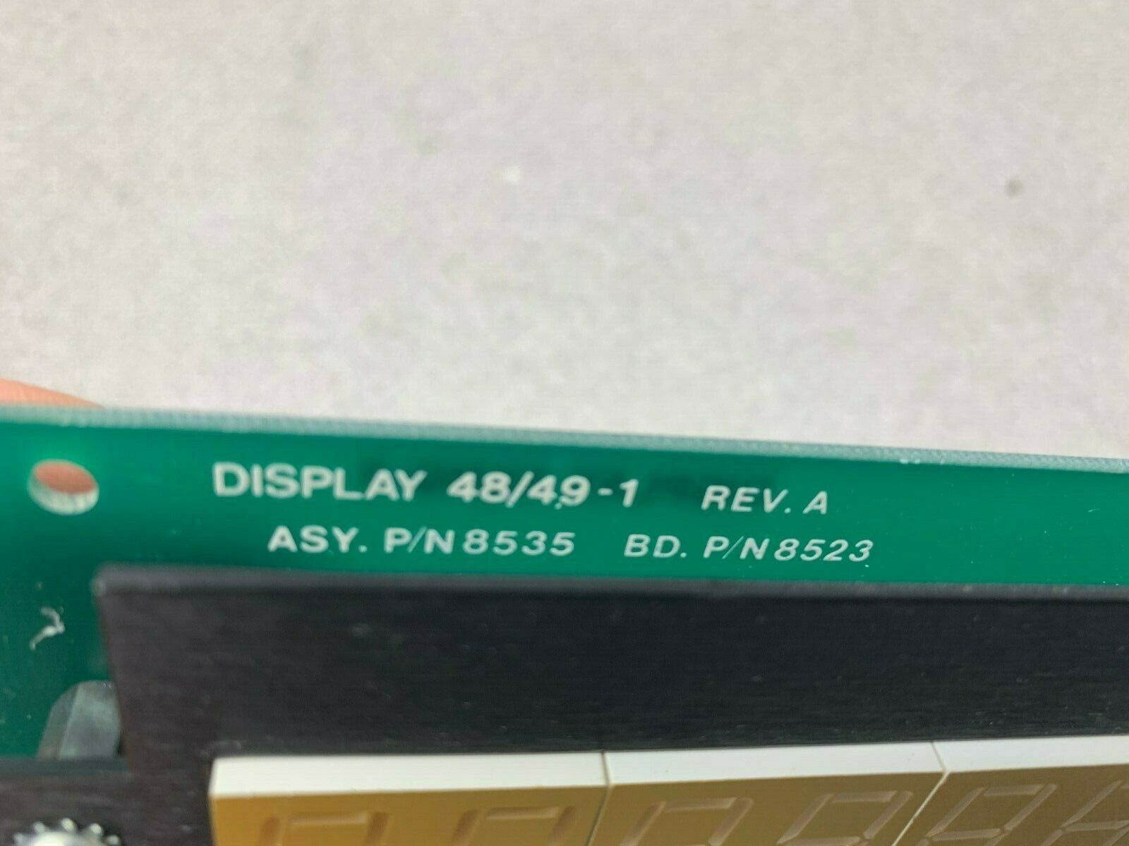 NEW NO BOX THERMO 48/49-1 DISPLAY 8535 BOARD 8523