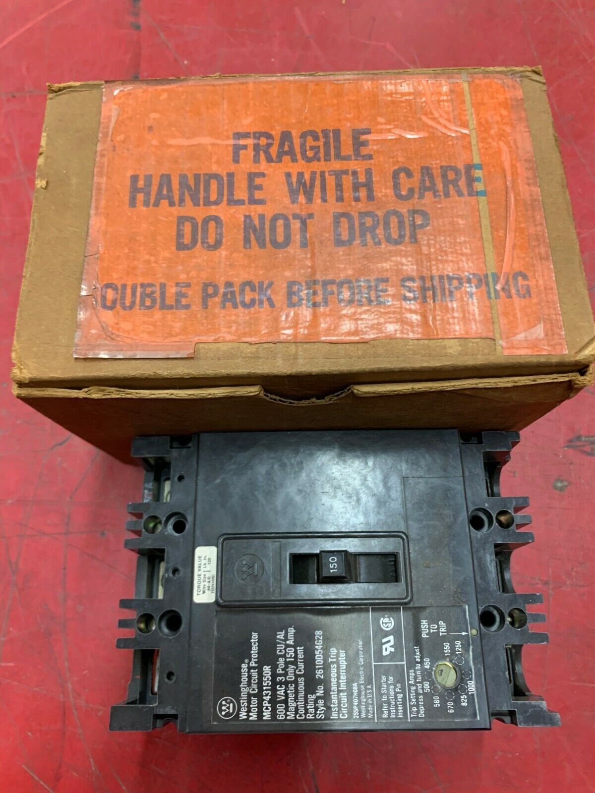 NEW WESTINGHOUSE 150 AMP CIRCUIT BREAKERS MCP431550R